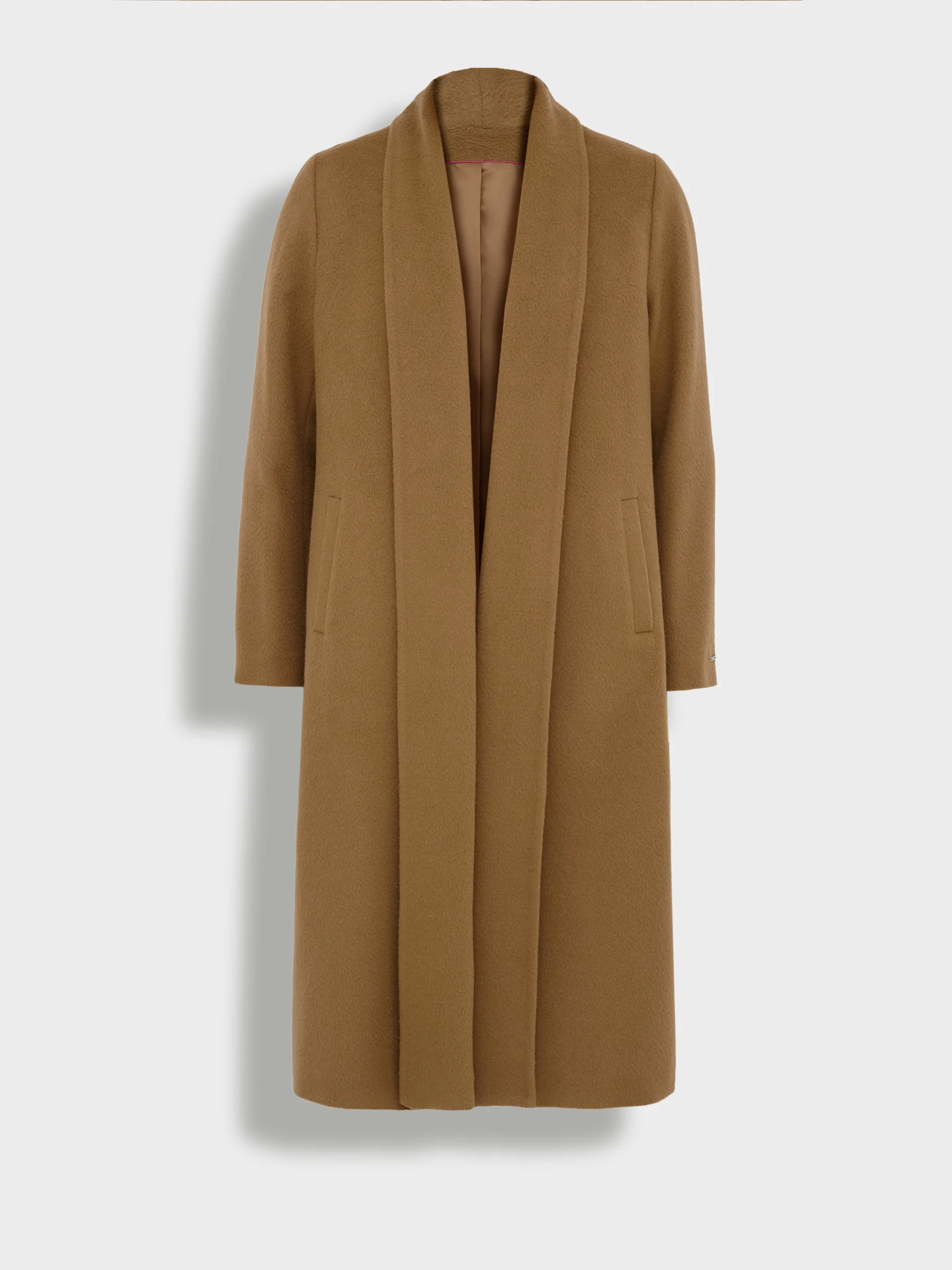 Long Swing Coat Baby Alpaca Color Paco - Image 6