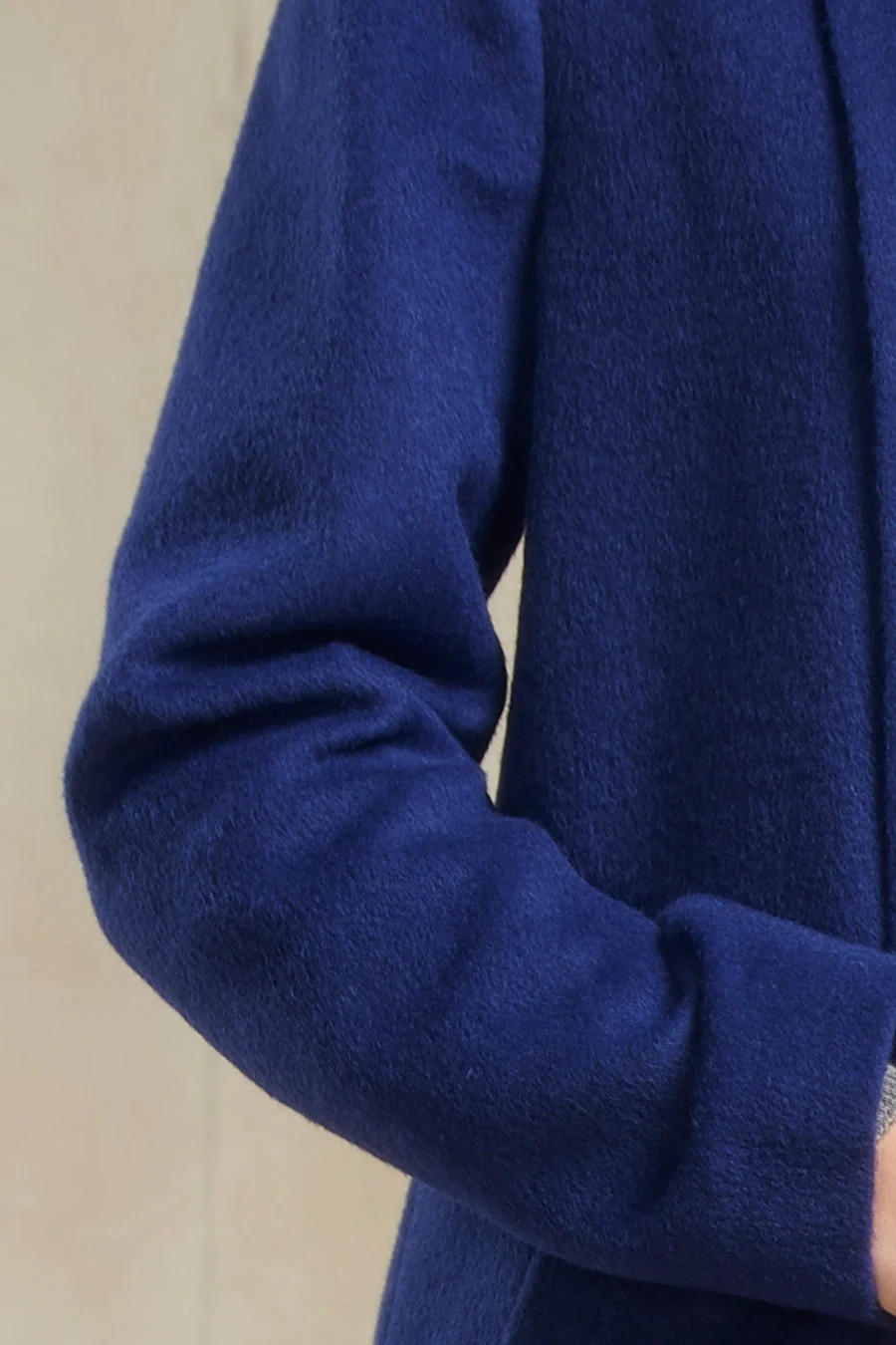 Short Swing Coat Baby Alpaca Color Tarde - Image 4