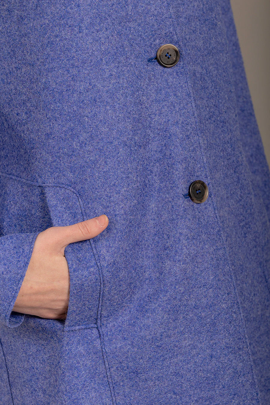 Urla Coat Alpaca & Wool Color Titicaca - Image 4