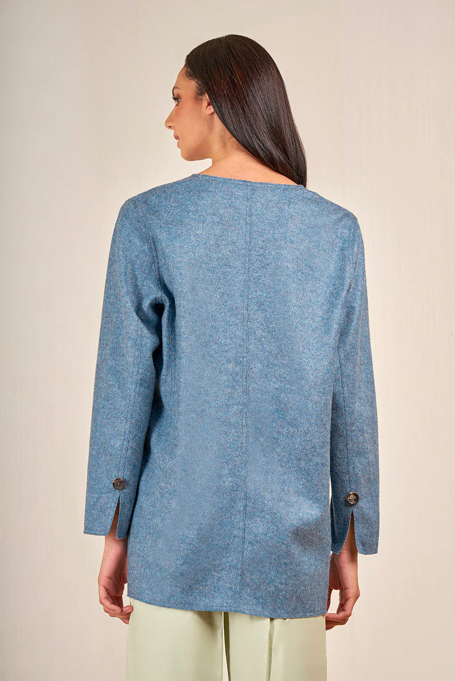 Vertigo Coat Alpaca Color Atardecer - Image 2