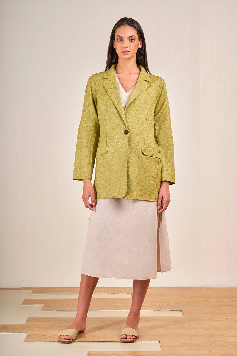 Villalobos Coat Alpaca Color Anatra - Image 2