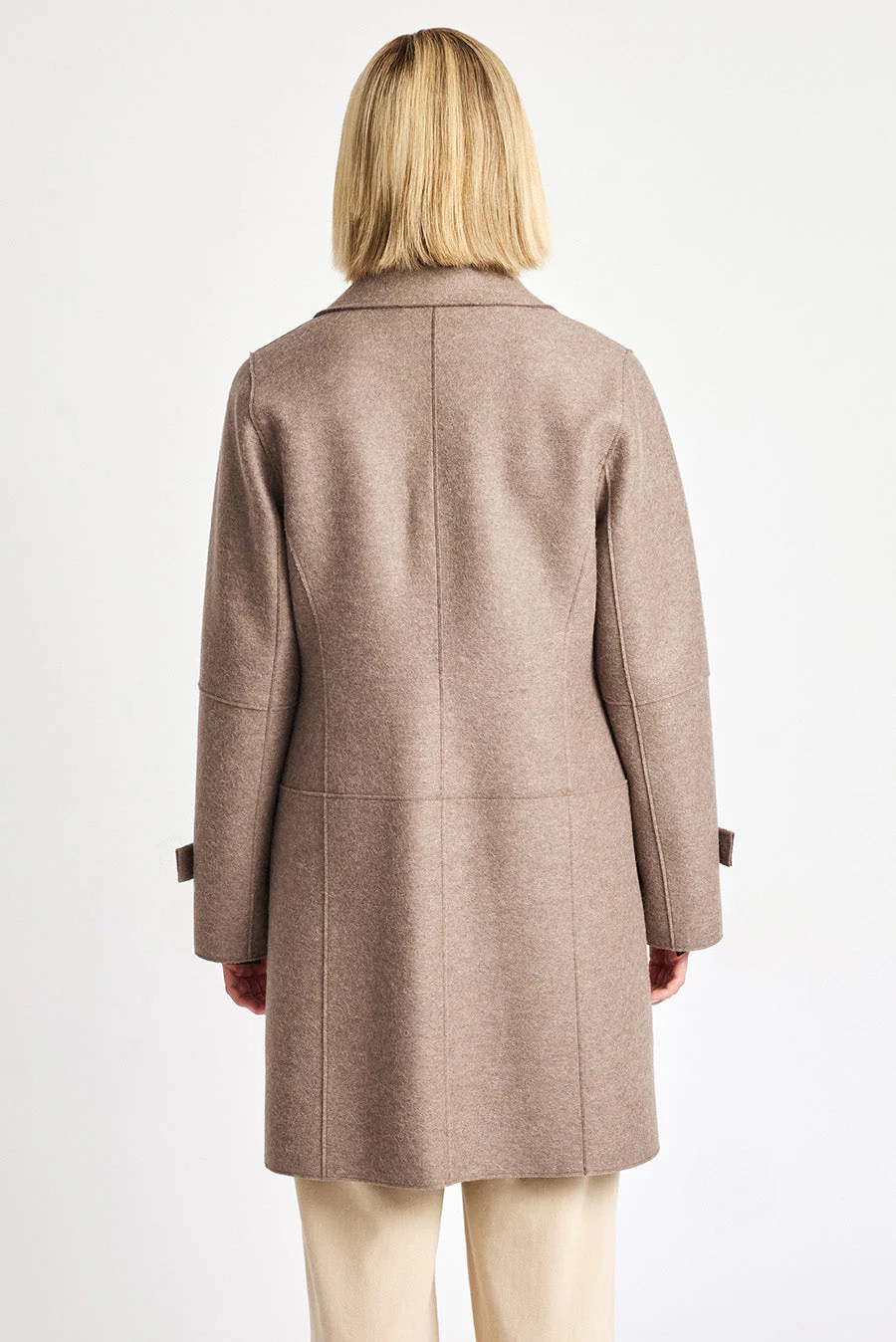 Waranga Coat Alpaca Color Sepia - Image 3