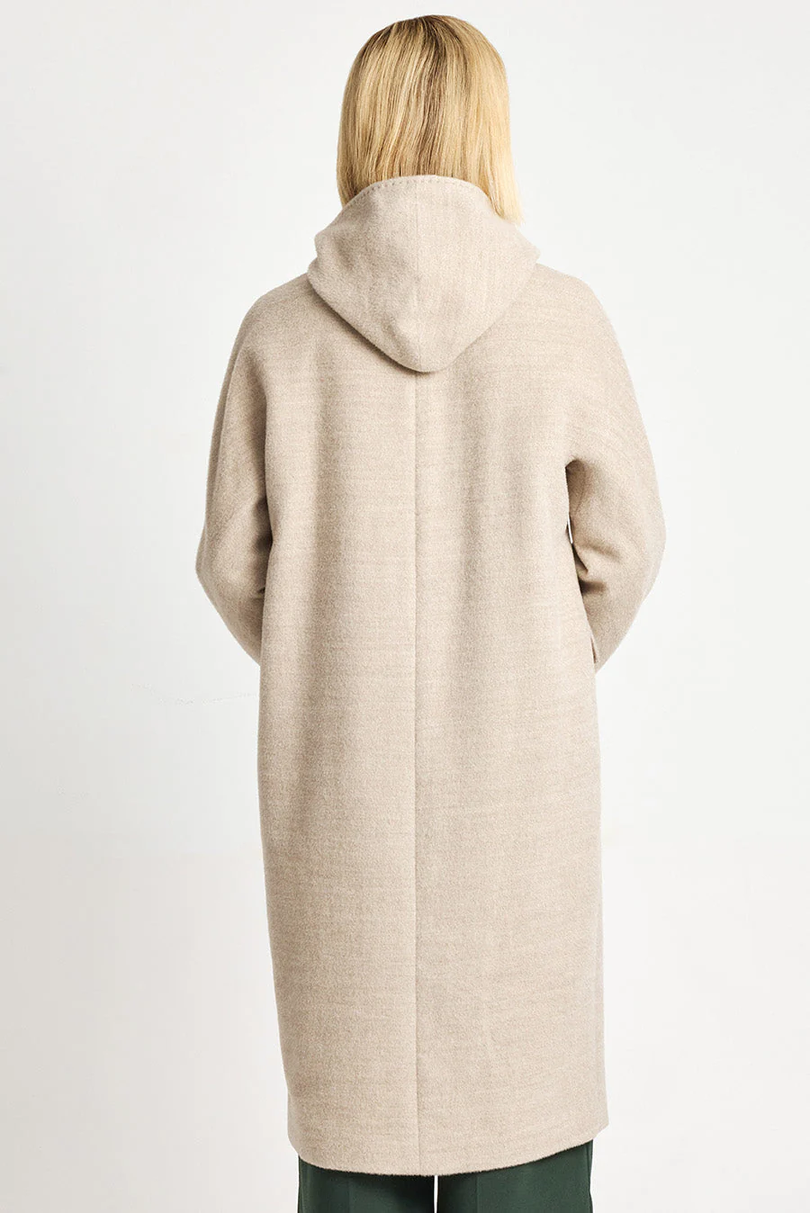 Westend Coat Baby Alpaca Color Sabbia - Image 3