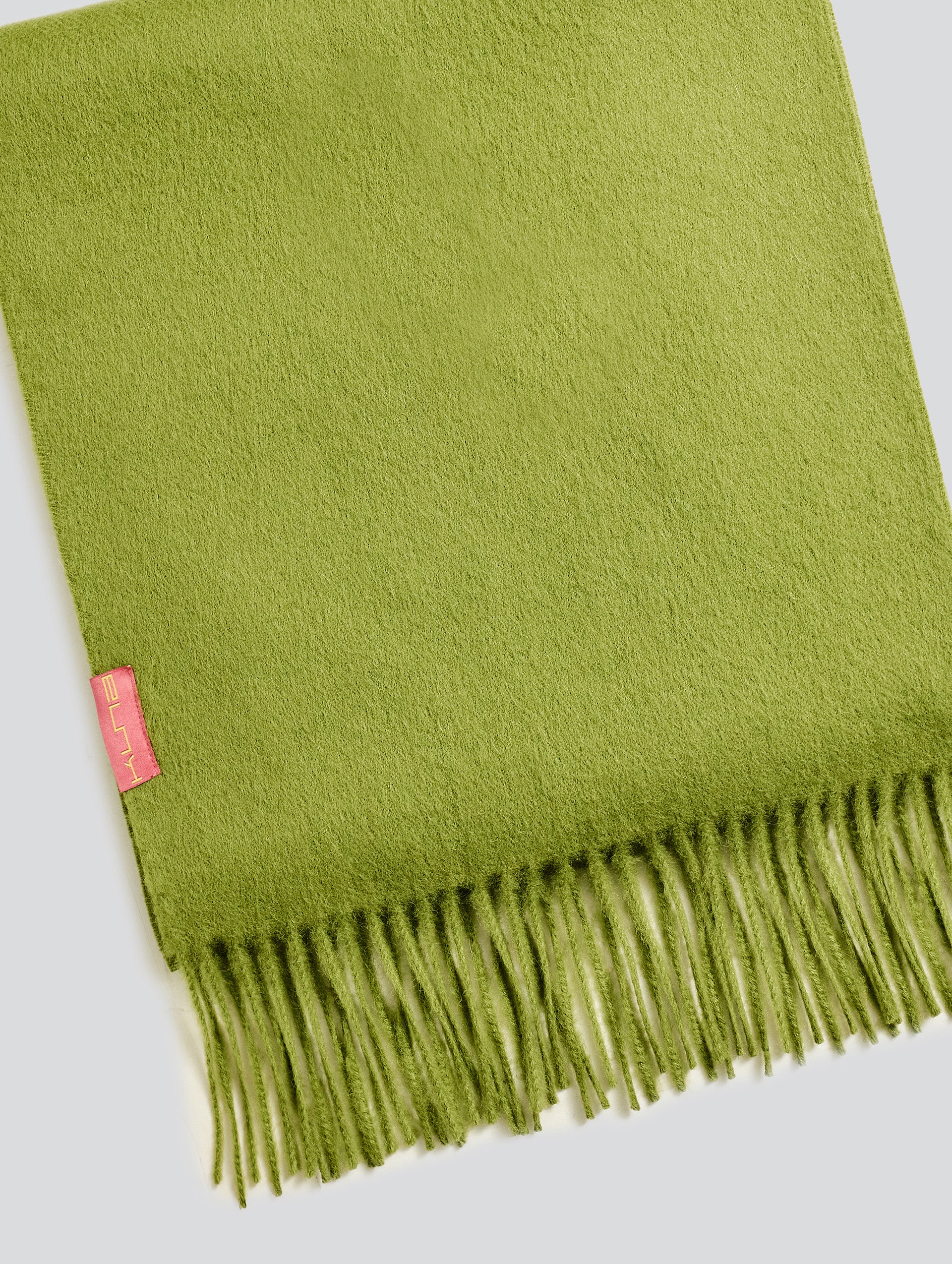 Adrian Scarf Baby Alpaca Color Green - Image 6