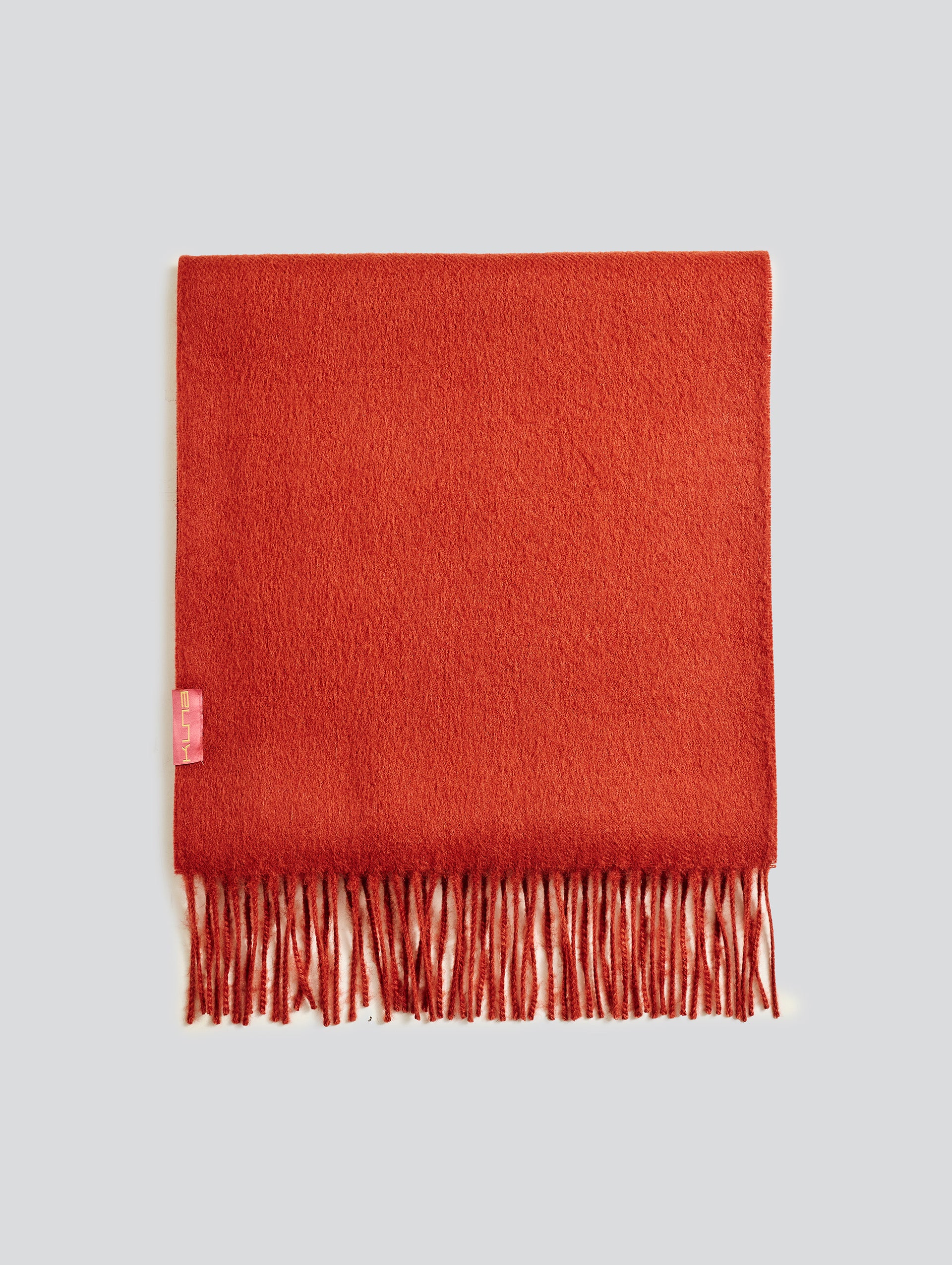 Adrian Scarf Baby Alpaca Color Orange - Image 2