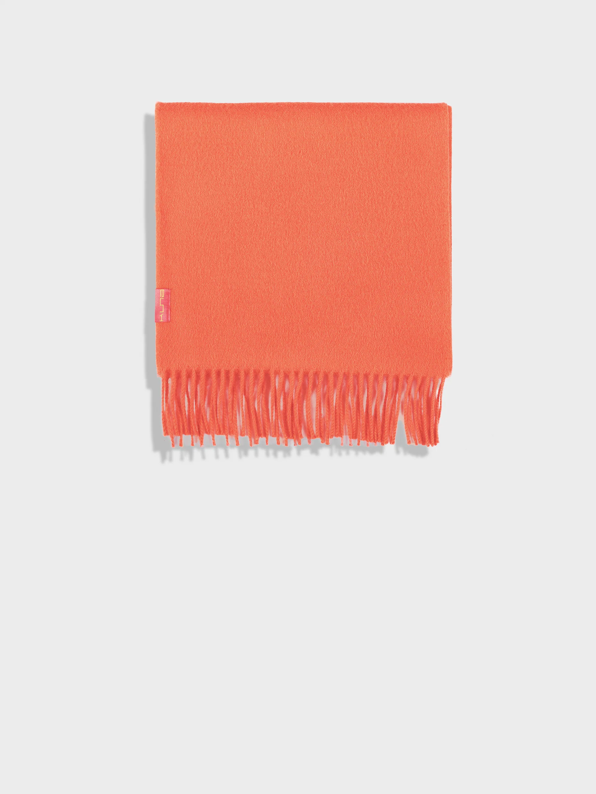 Adrian Scarf Baby Alpaca Color Orange - Image 2