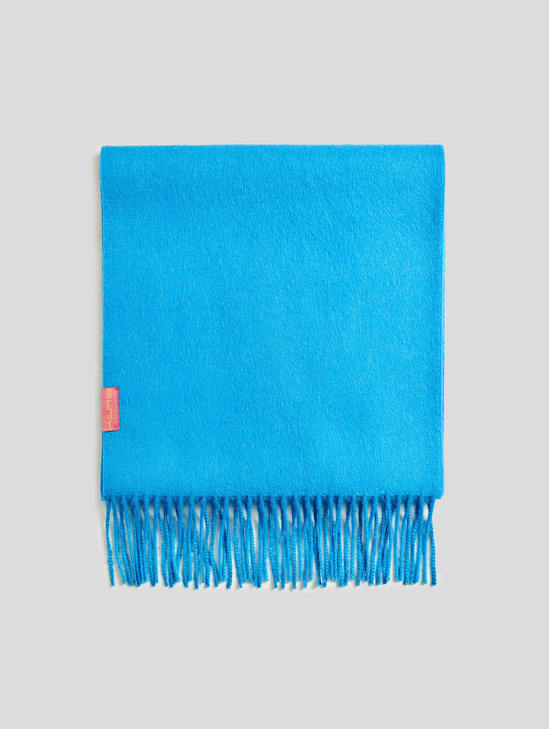 Adrian Scarf Baby Alpaca Color Turquoise - Image 2