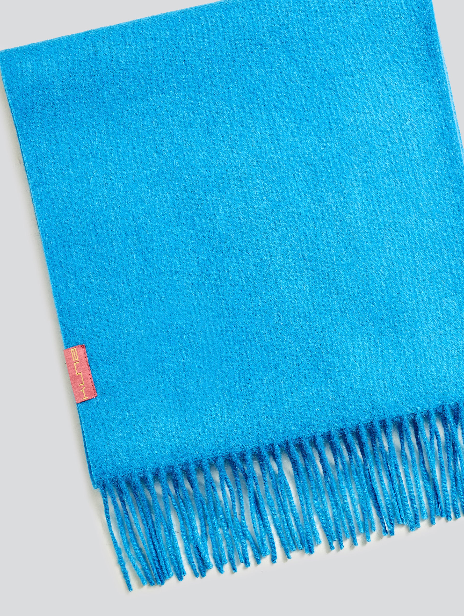 Adrian Scarf Baby Alpaca Color Turquoise - Image 6