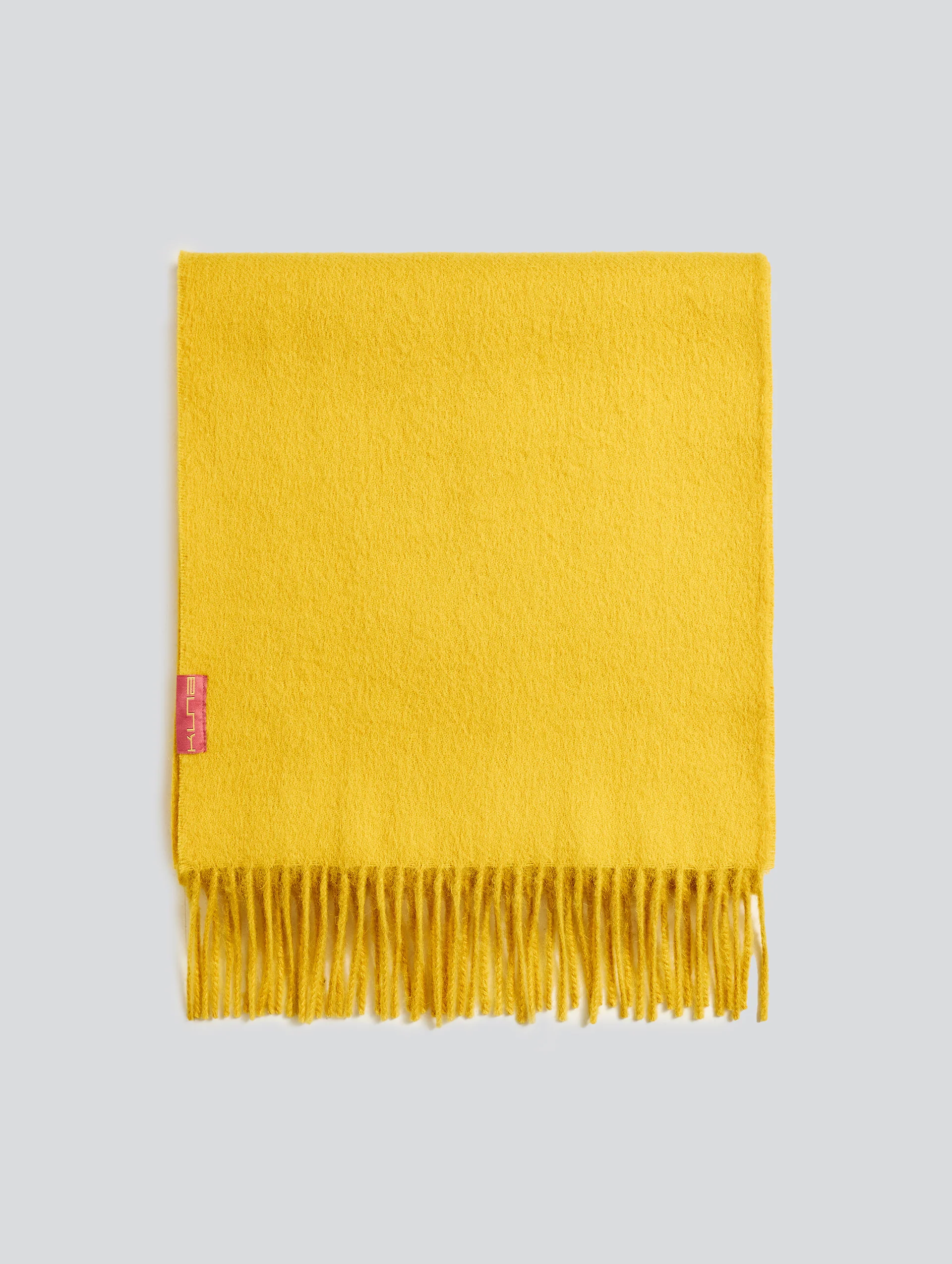 Adrian Scarf Baby Alpaca Color Yellow - Image 2