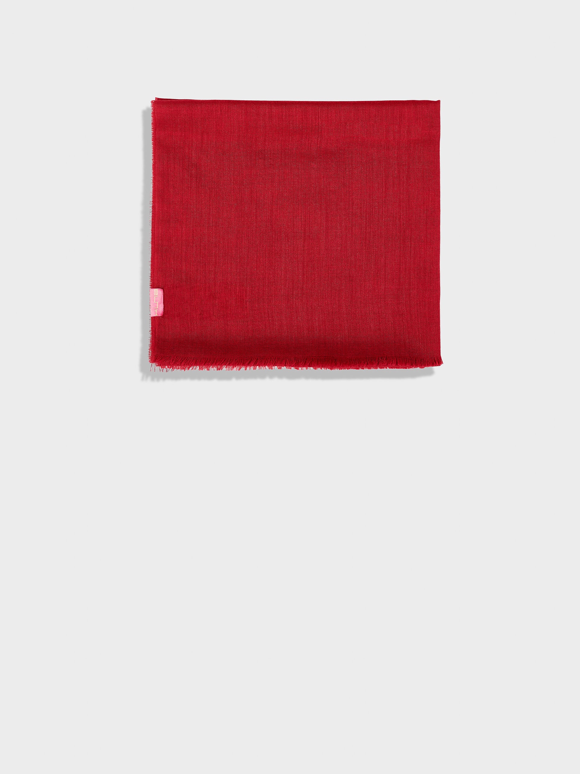 Alondra Shawl Baby Alpaca Color Red - Image 2