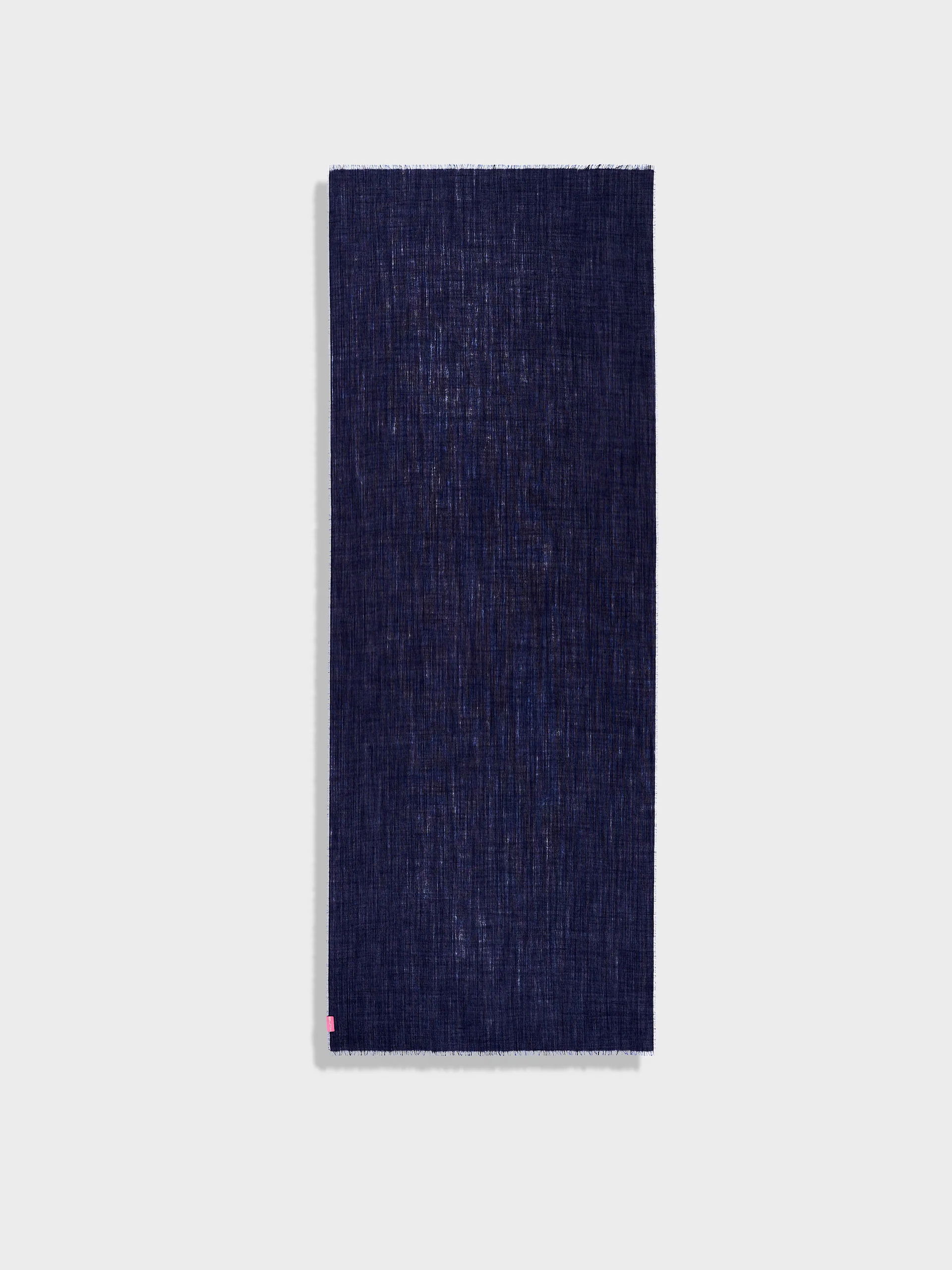 Alondra Shawl Baby Alpaca Color Navy Blue - Image 6