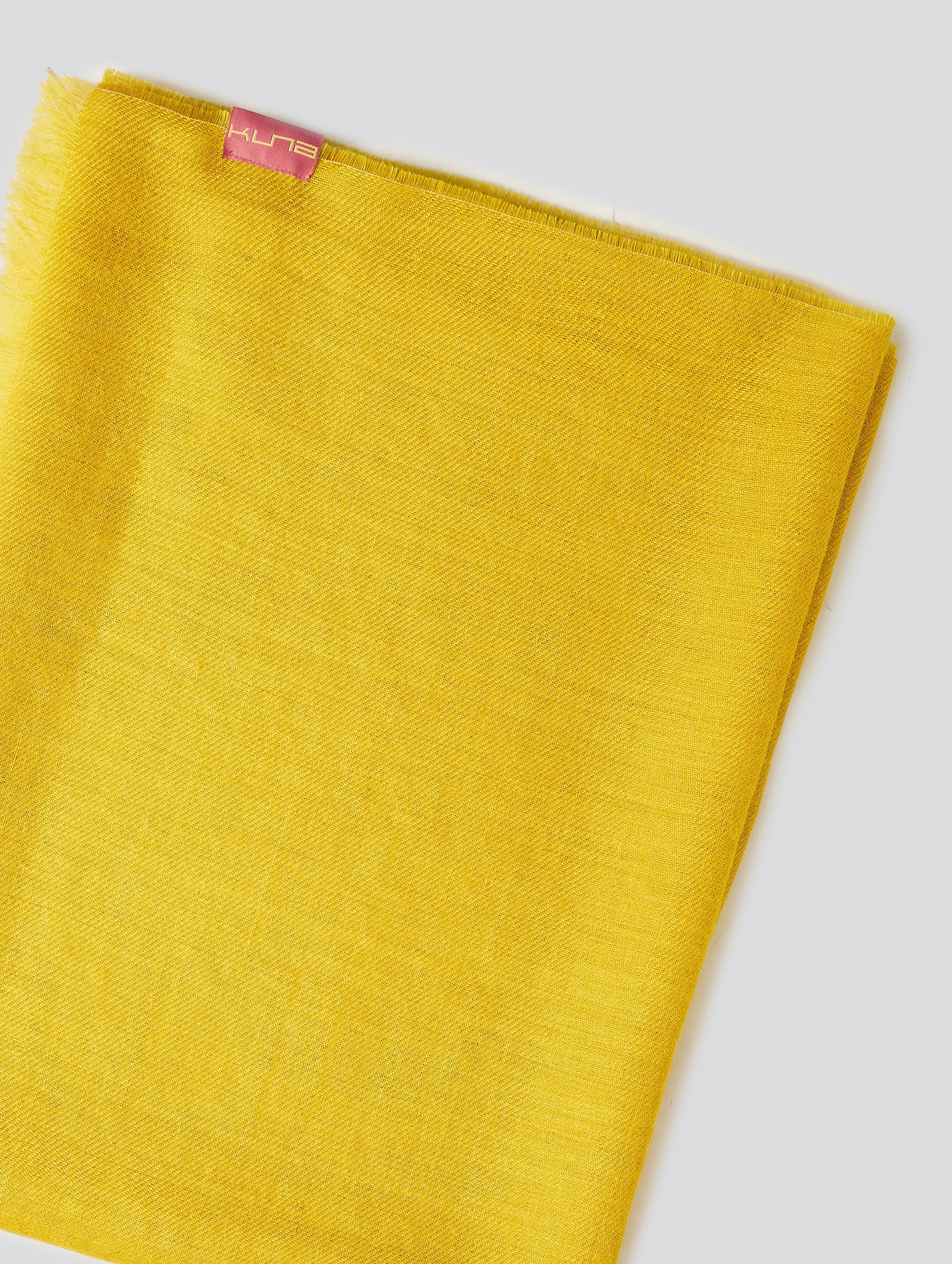 Amareto Shawl Baby Alpaca Color Yellow - Image 4