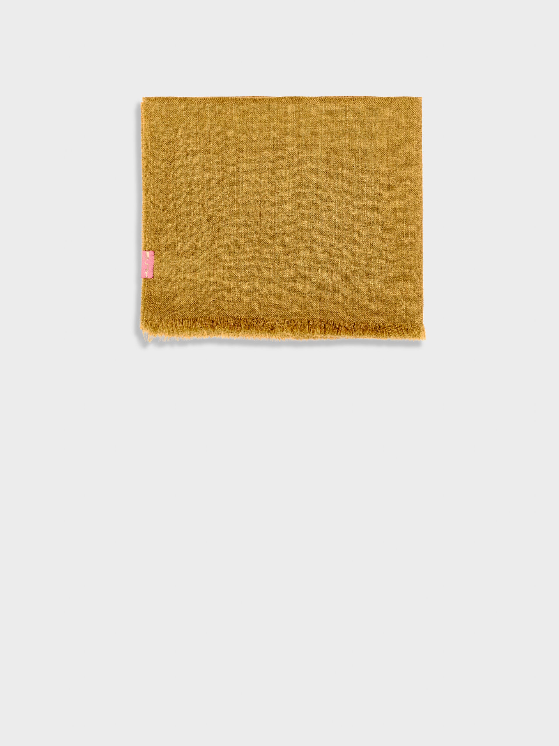 Amareto Shawl Baby Alpaca Color Yellow - Image 2