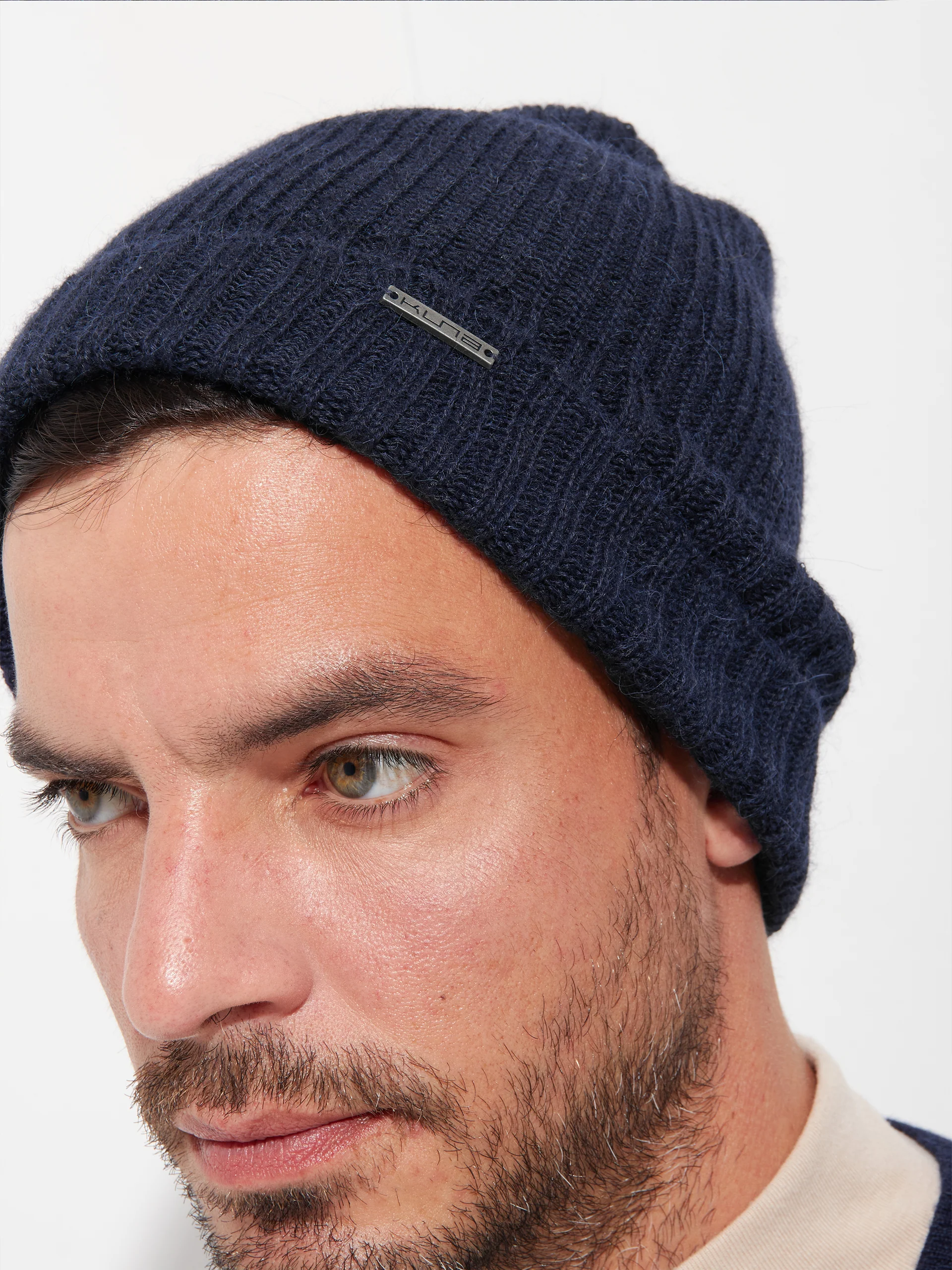 Apostrofe Hat Baby Alpaca Color Blue - Image 5