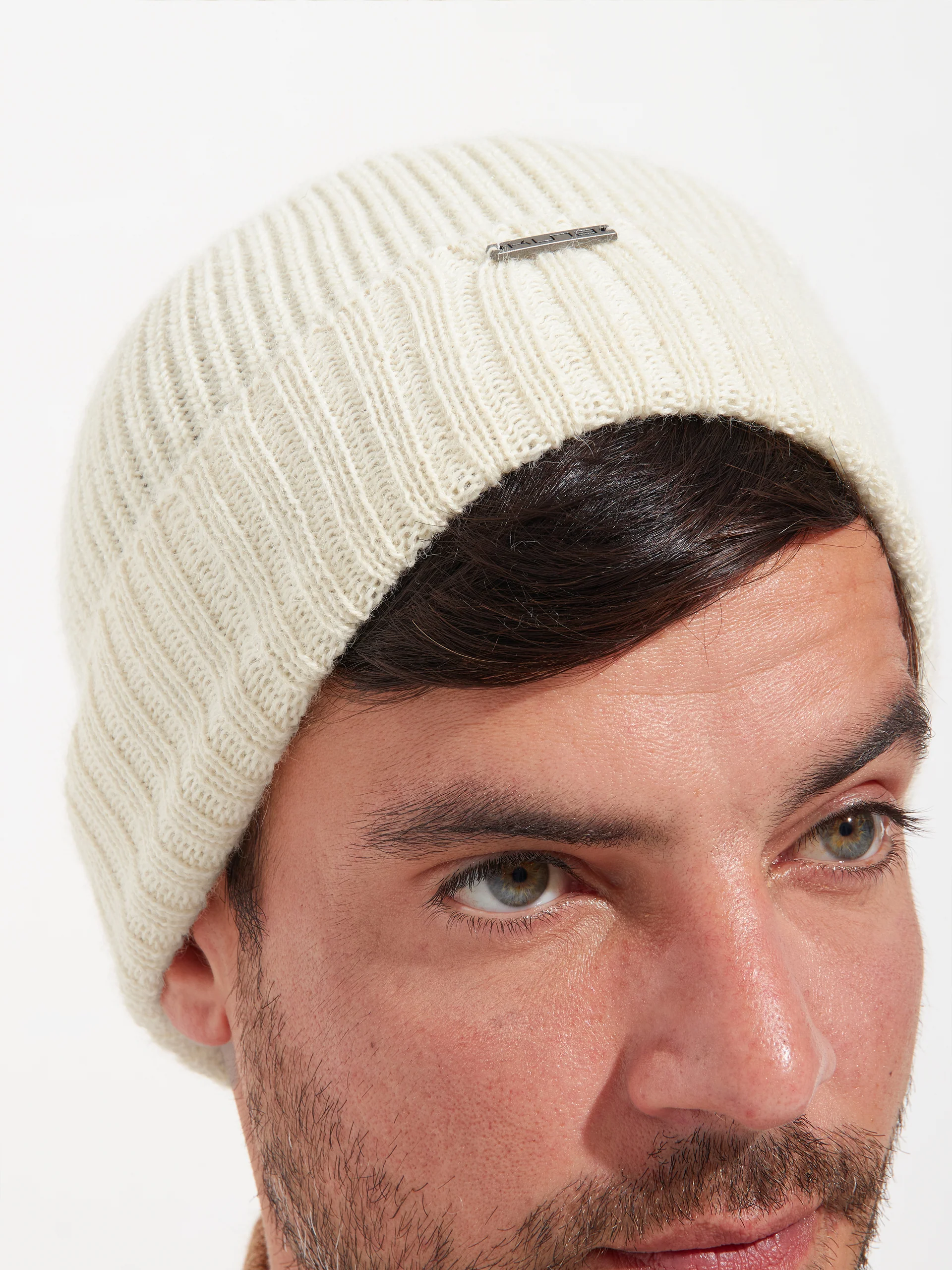 Apostrofe Hat Baby Alpaca Color White - Image 5