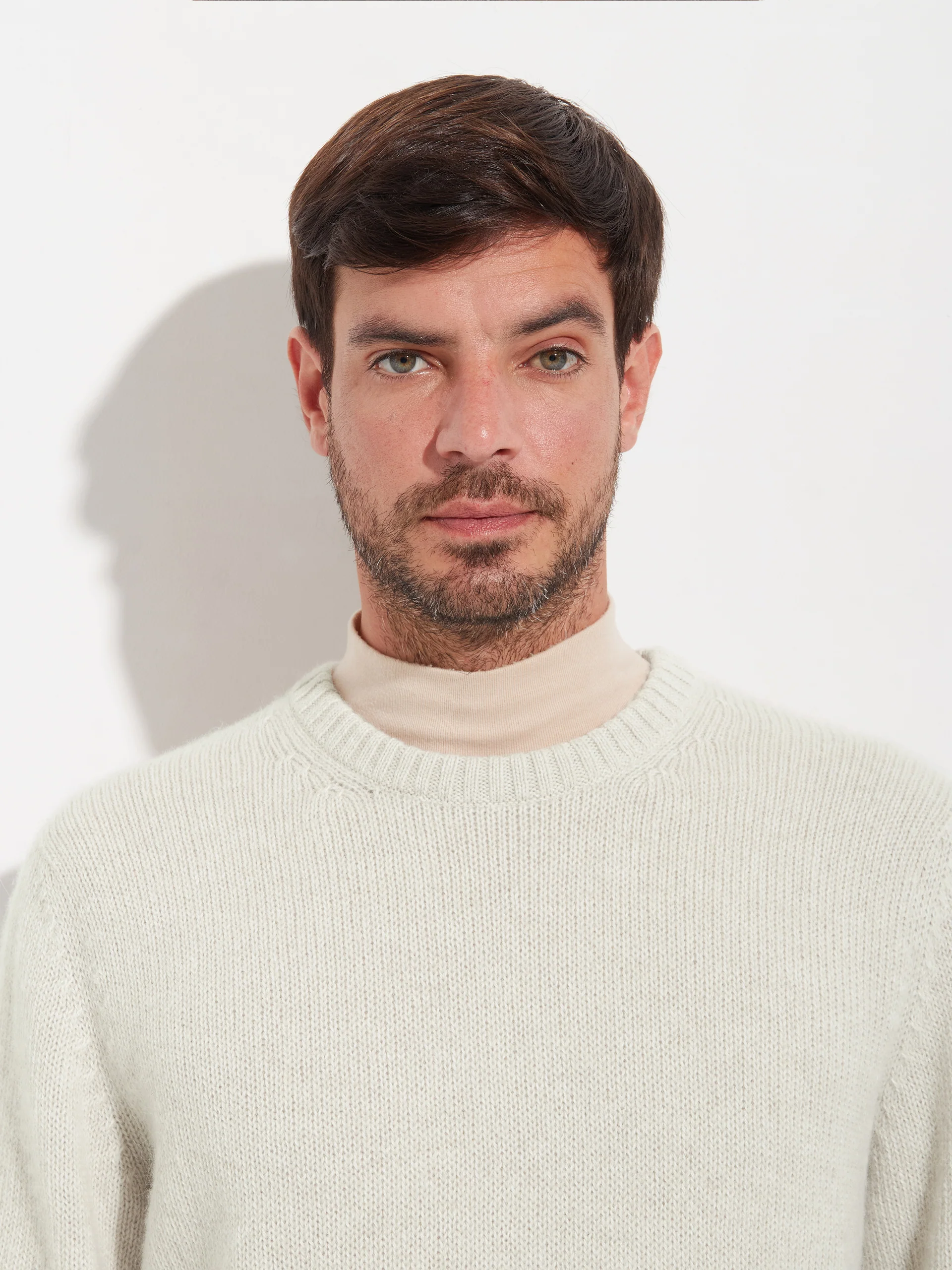 Arequipa Sweater Baby Alpaca Color Beige - Image 2