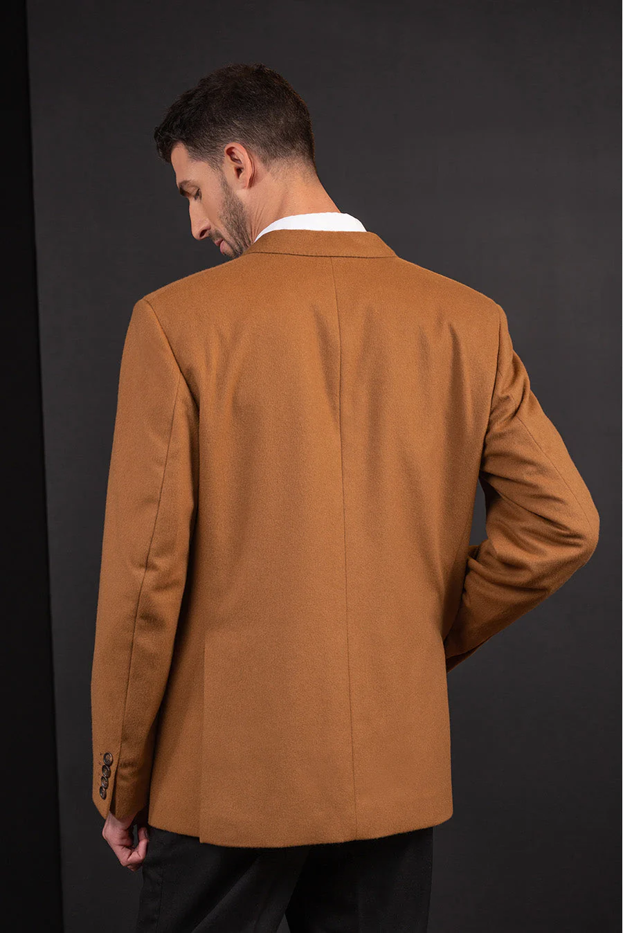 Bruno Blazer Vicuña Color Camel - Image 2