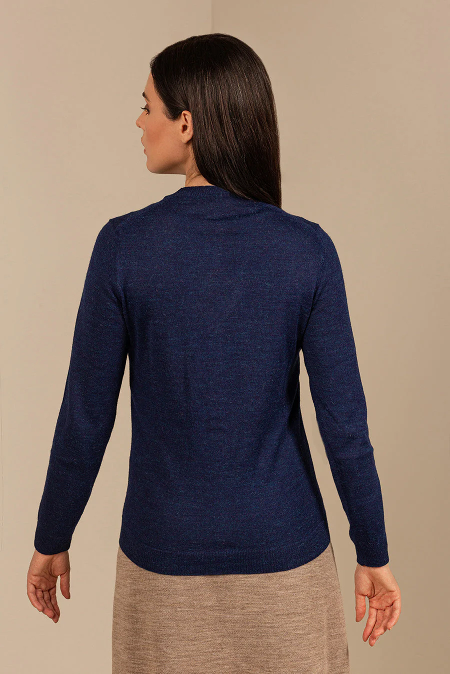 Amanda Cardigan Baby Alpaca Color Astral - Image 2