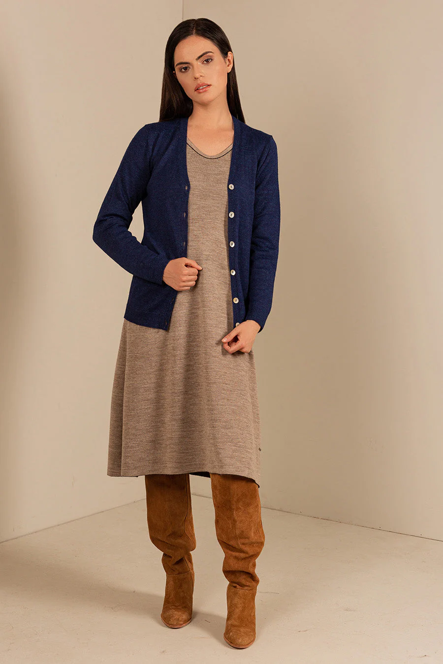 Amanda Cardigan Baby Alpaca Color Astral - Image 3