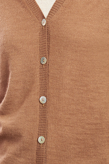 Amanda Cardigan Baby Alpaca Color Camel - Image 4