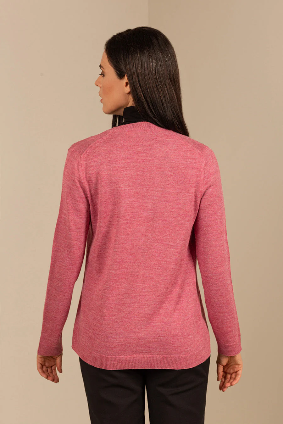 Amanda Cardigan Baby Alpaca Color Damask - Image 2