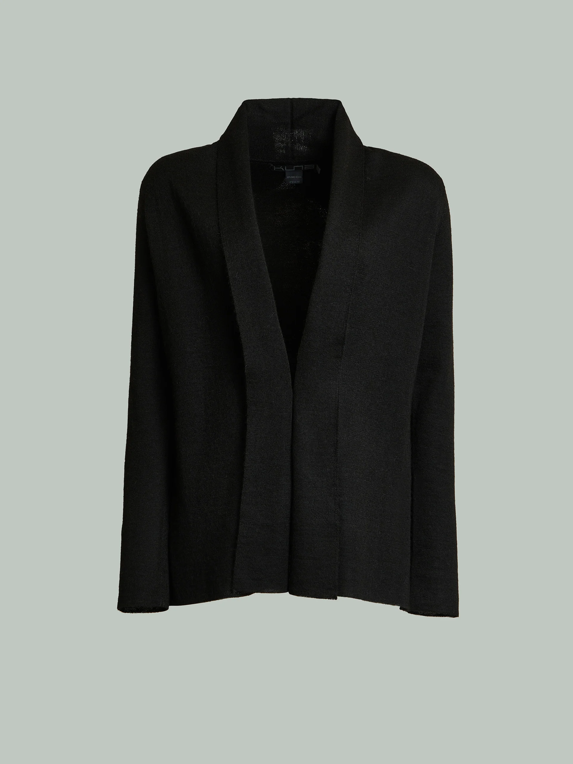 Bora Cardigan Baby Alpaca Black Color Black