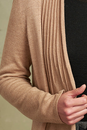 Kayla Cardigan Royal Alpaca Color Groissant - Image 4
