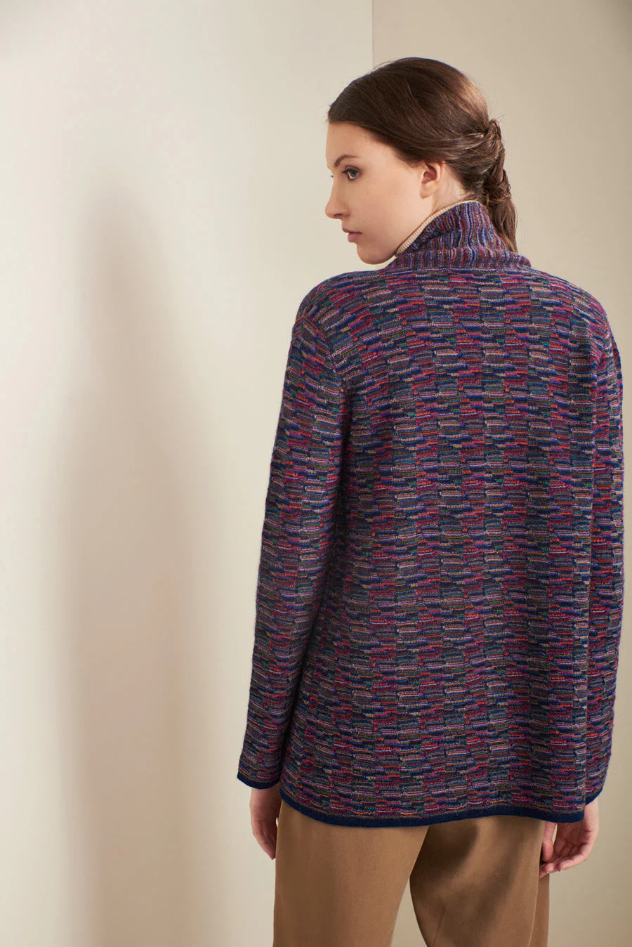Ucrania Cardigan Baby Alpaca Color Multi - Image 2
