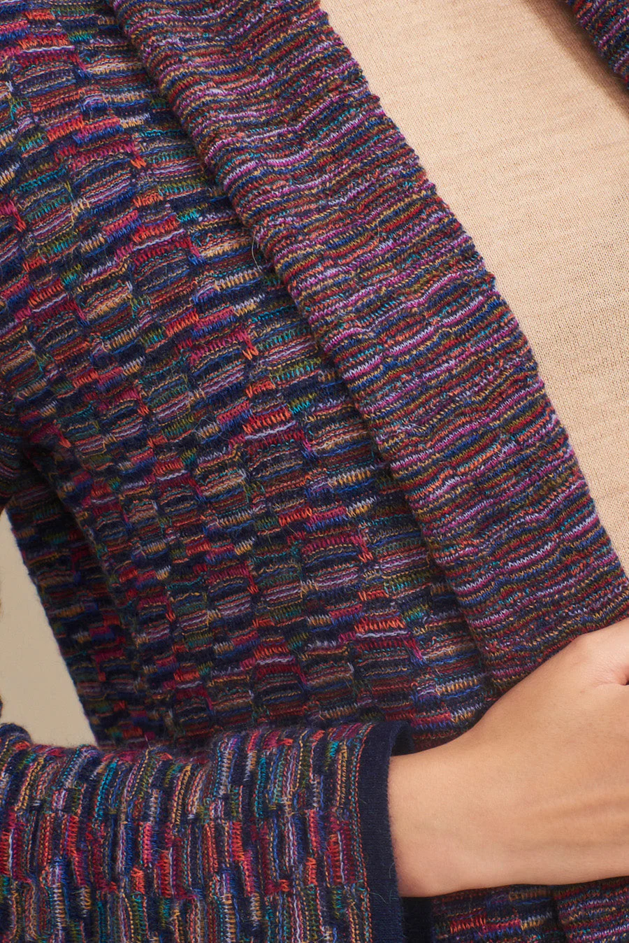 Ucrania Cardigan Baby Alpaca Color Multi - Image 4