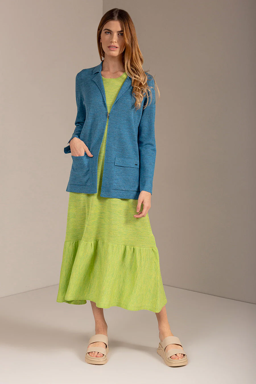 Ushi Cardigan Baby Alpaca Color Barbados - Image 3