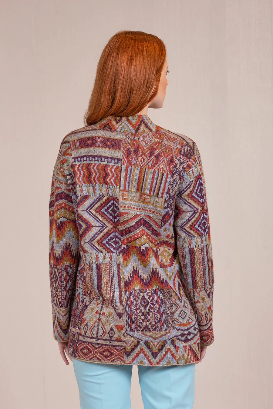 Varese Cardigan Baby Alpaca Color Secoya - Image 2