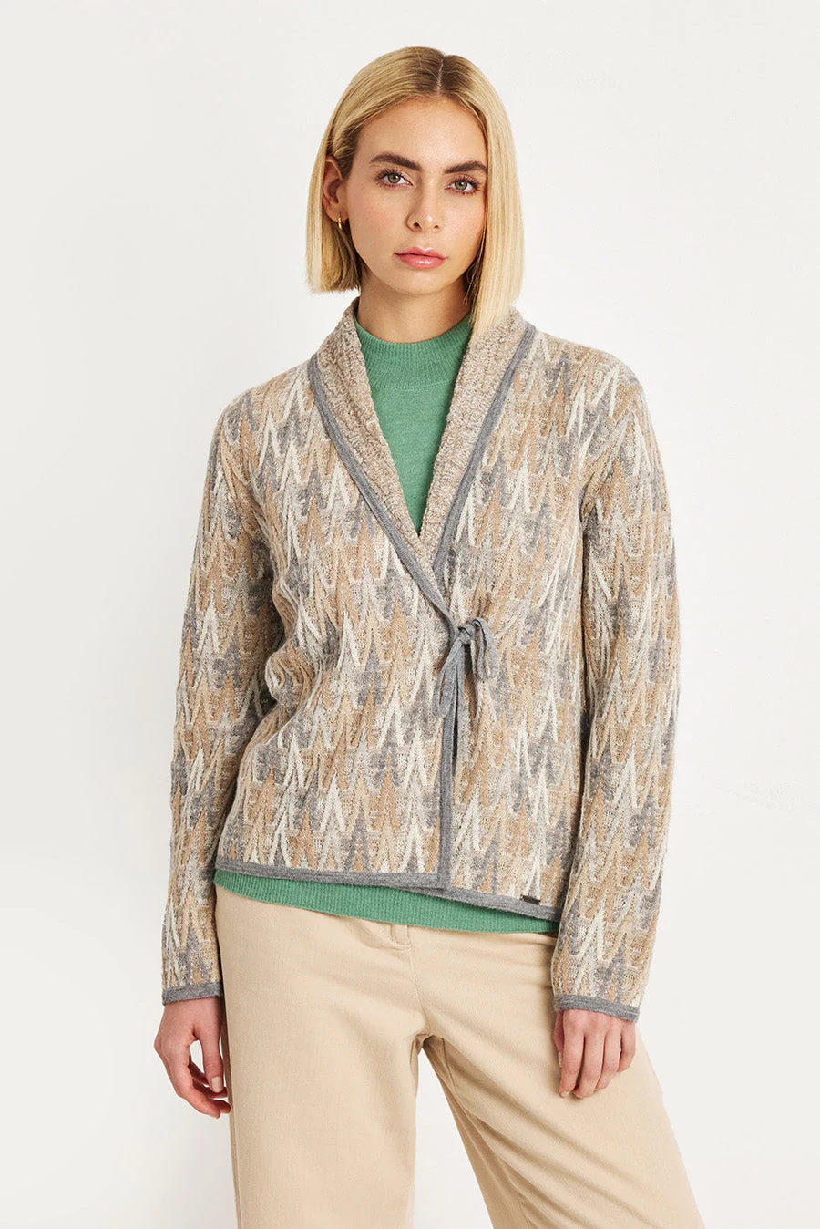 Welcome Cardigan Baby Alpaca Color Nuage - Image 2