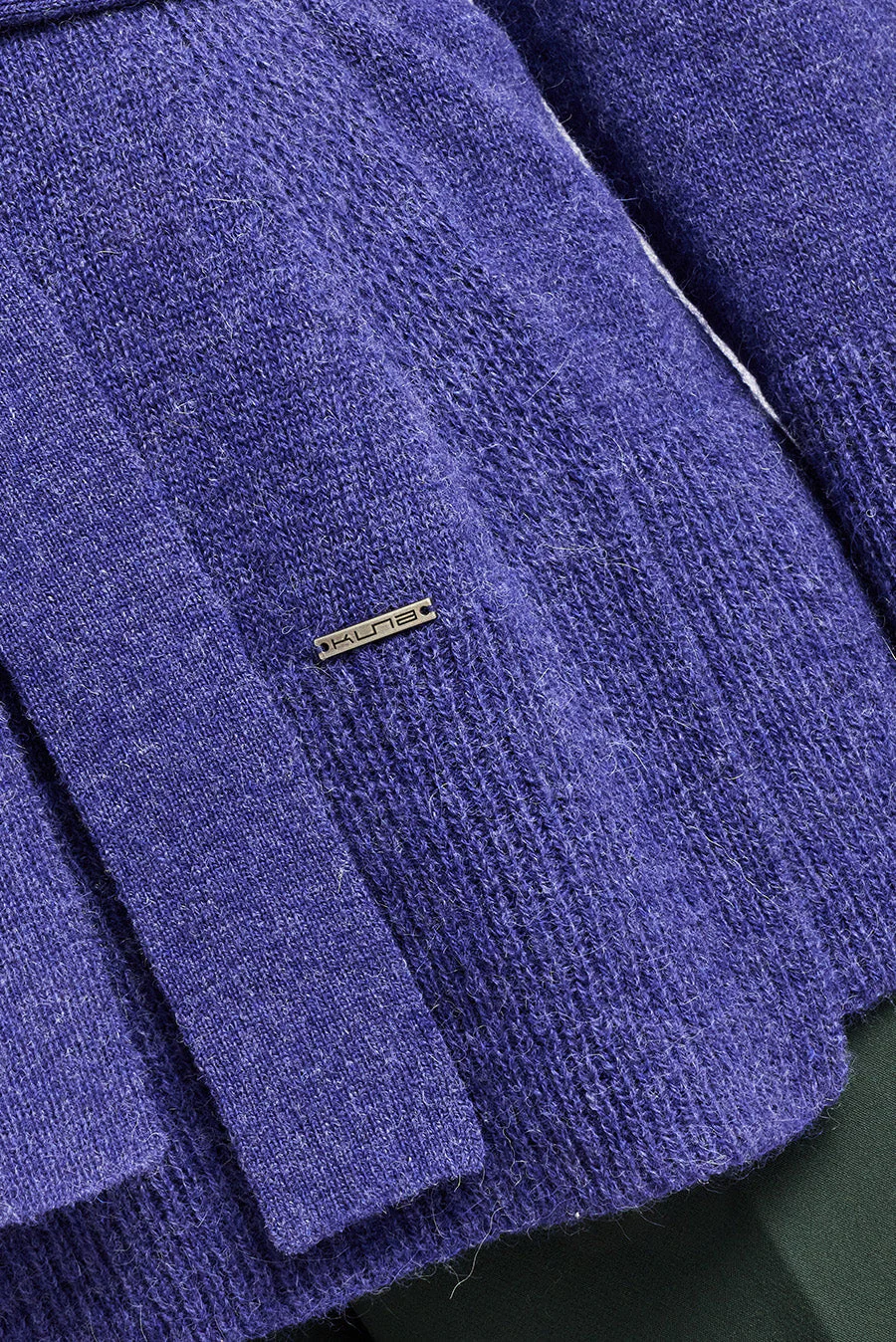 Well Cardigan Baby Alpaca Color Niagara - Image 5