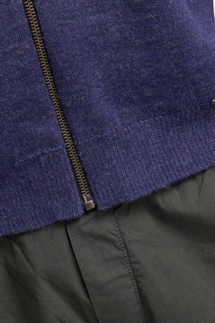 Will Cardigan Baby Alpaca Color Niagara & Atitlan - Image 5