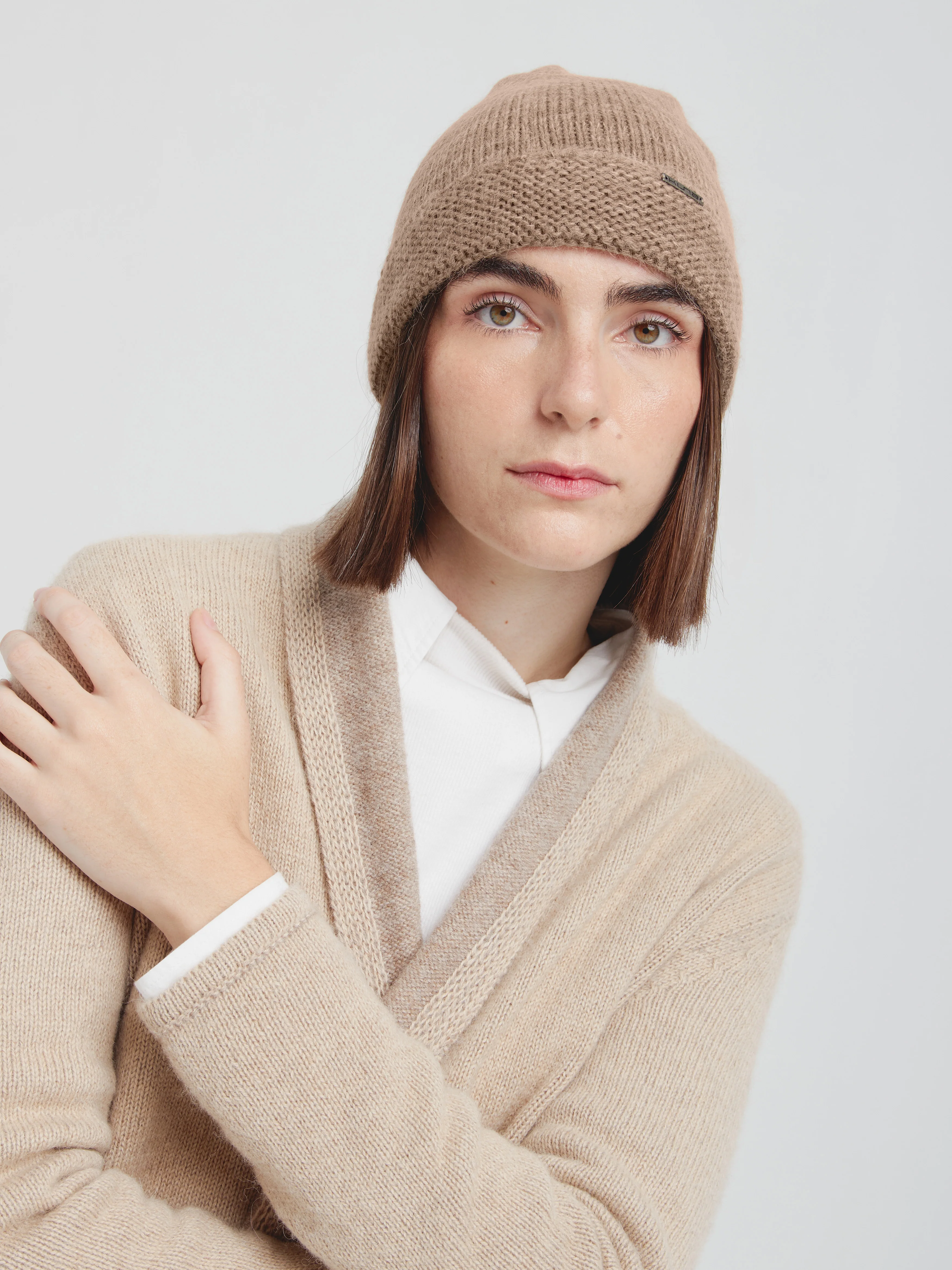 Cadmio Hat Baby Alpaca Color Camel - Image 2