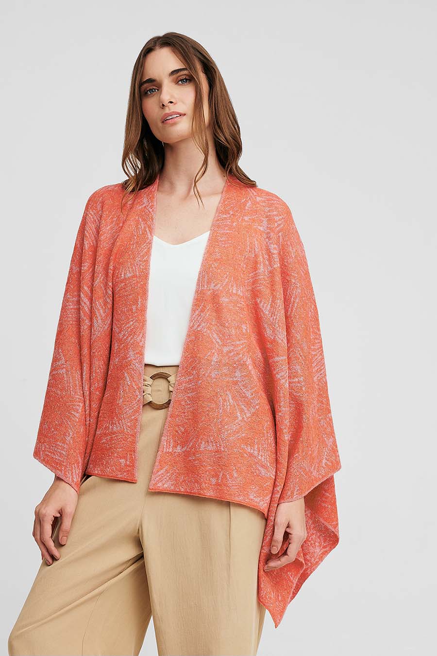 Waikiki Cape Baby Alpaca Color Orange - Image 2