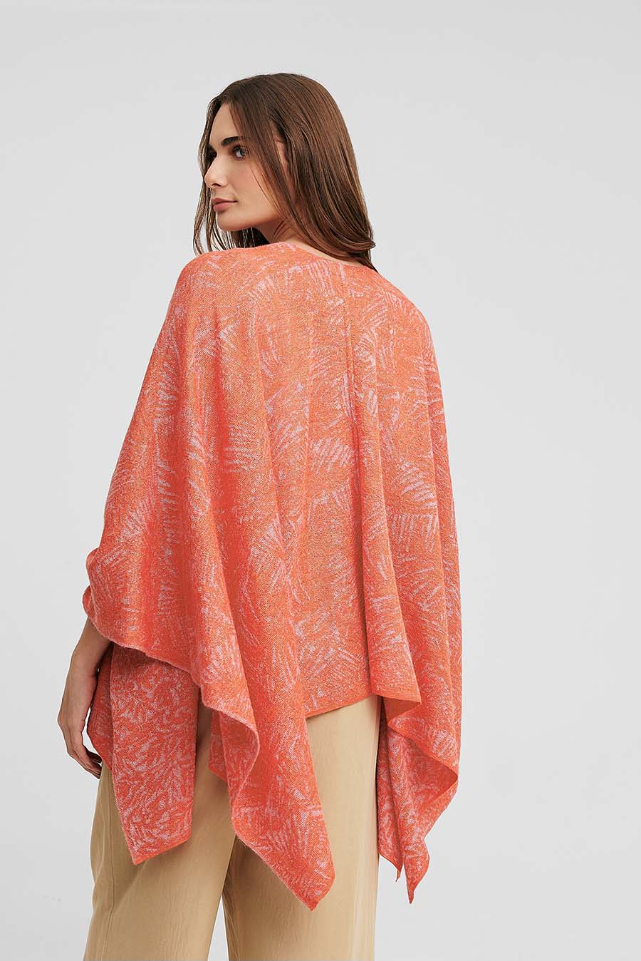 Waikiki Cape Baby Alpaca Color Orange - Image 3