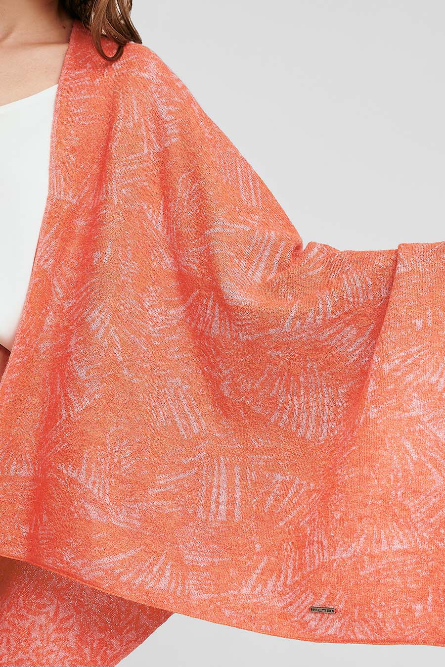 Waikiki Cape Baby Alpaca Color Orange - Image 5