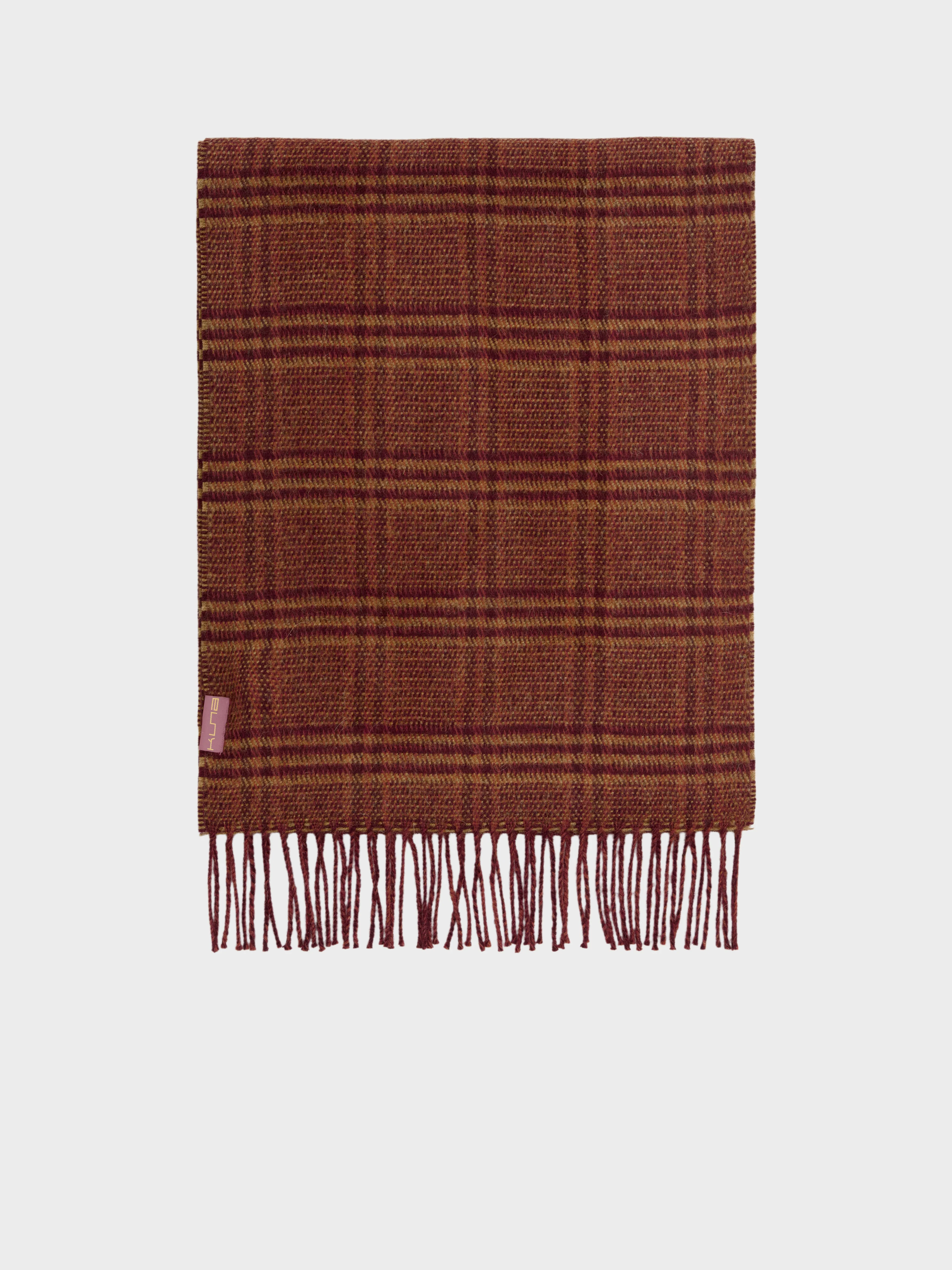 Cardenal Scarf Baby Alpaca Color Red - Image 2