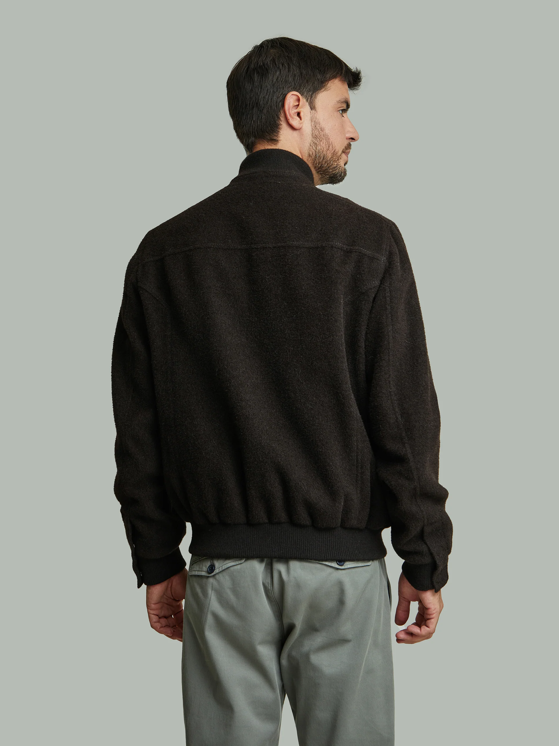 Bristol Jacket Black Alpaca Color Black - Image 3