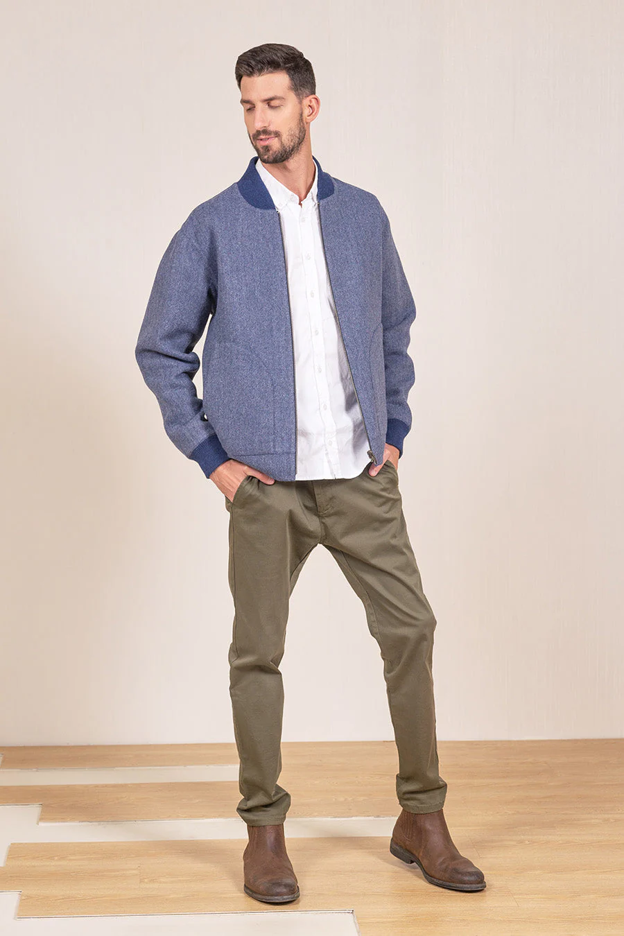 Vergara Jacket Baby Alpaca Color Astral - Image 3