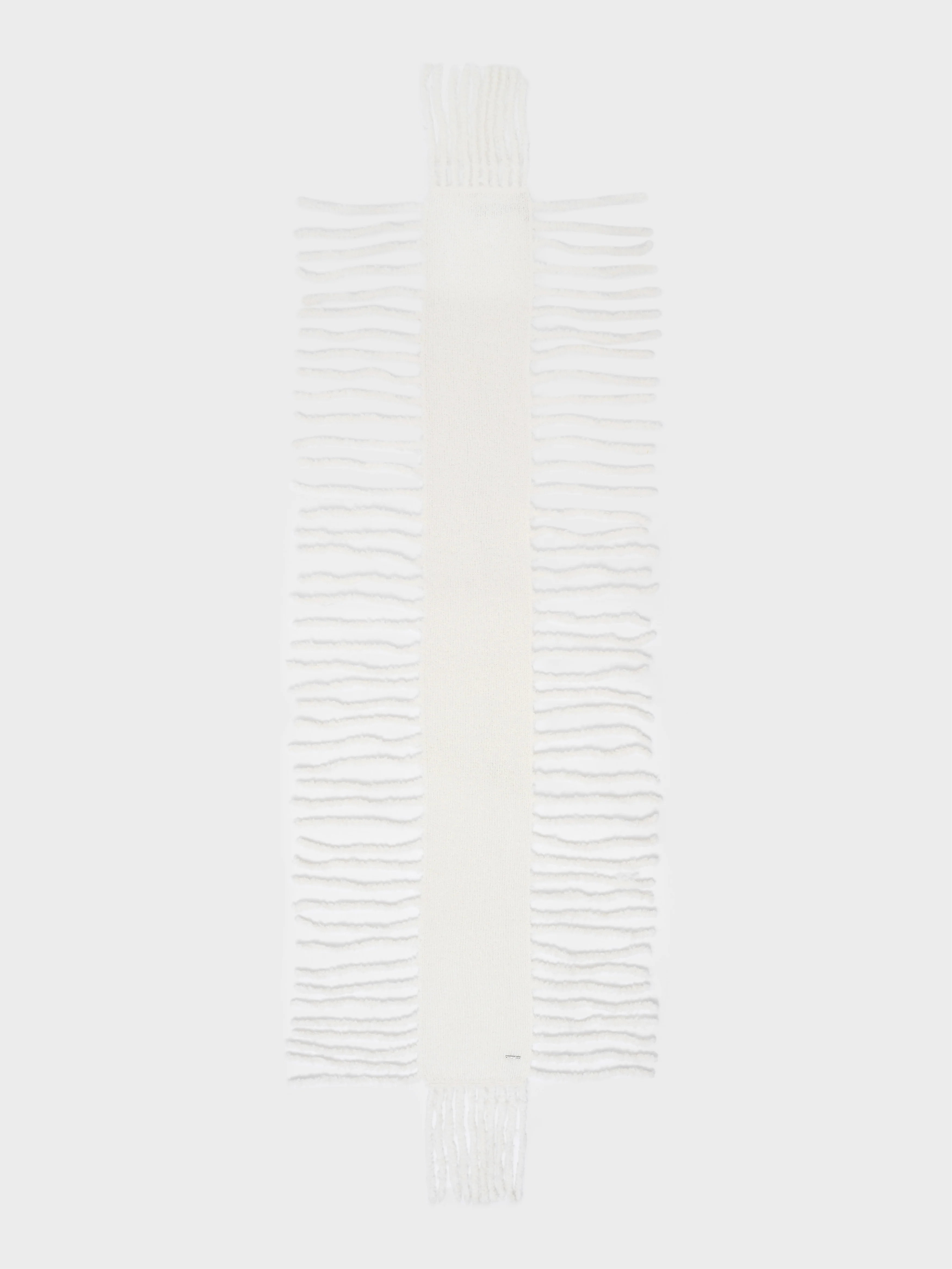 Cascade Scarf Alpaca Color Ecru - Image 6