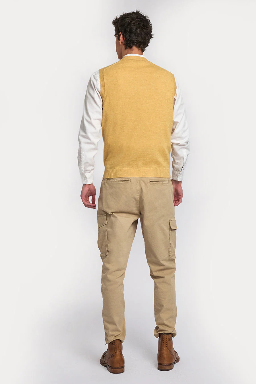 Abel Vest Baby Alpaca Color Amarelo - Image 3