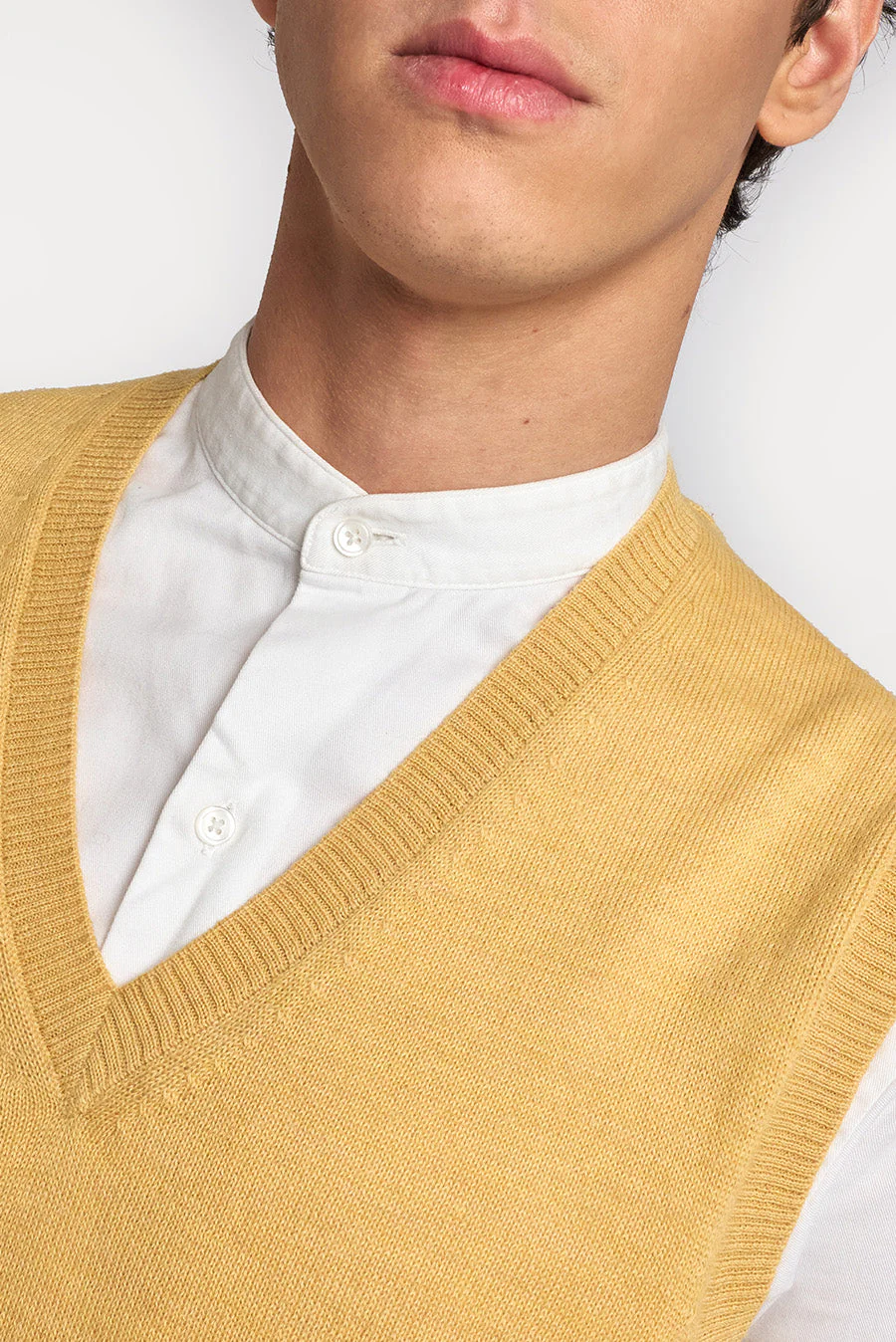 Abel Vest Baby Alpaca Color Amarelo - Image 5