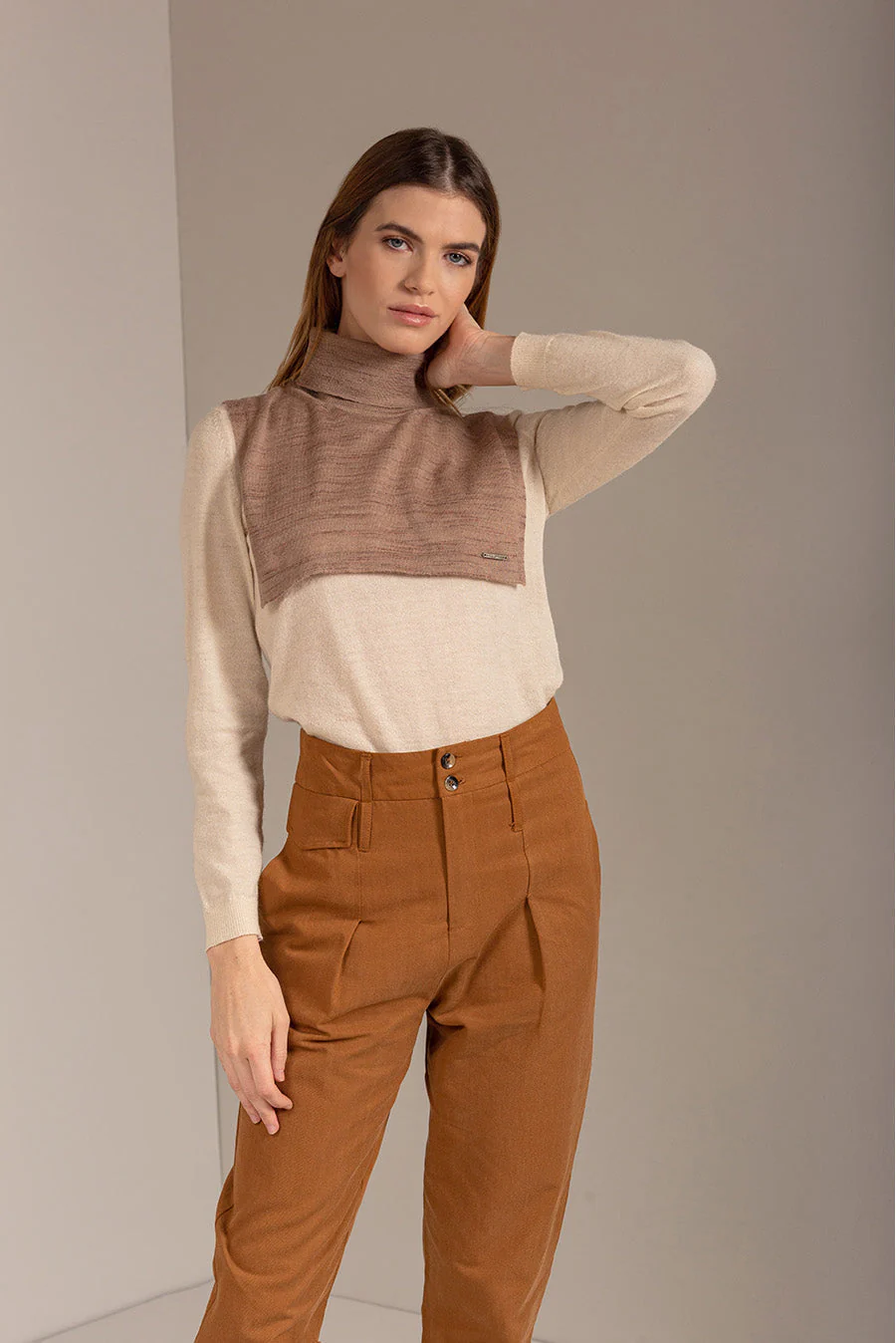Urbany Vest Baby Alpaca Color Almond