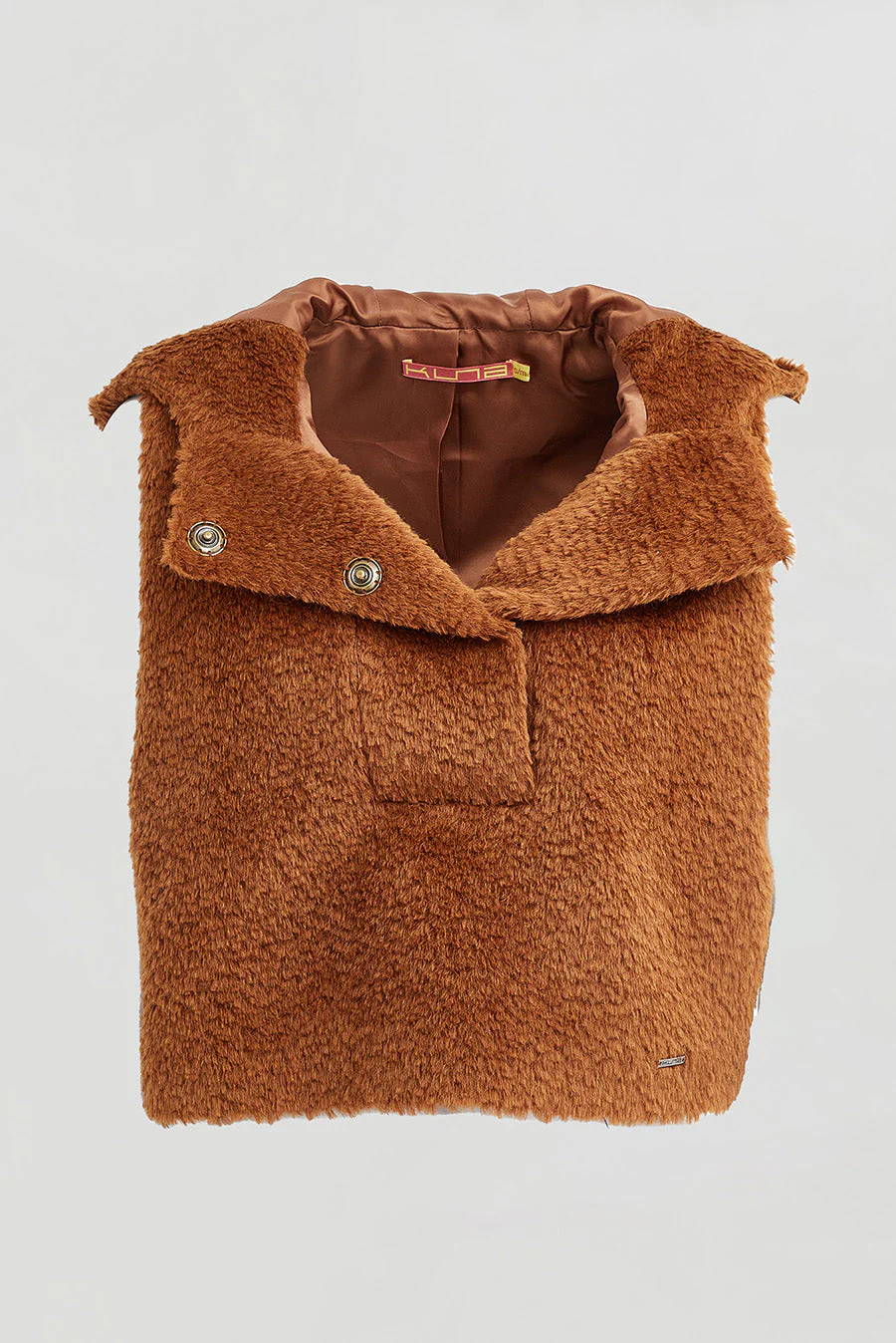 Weil Vest Suri Alpaca & Wool Color Cafe