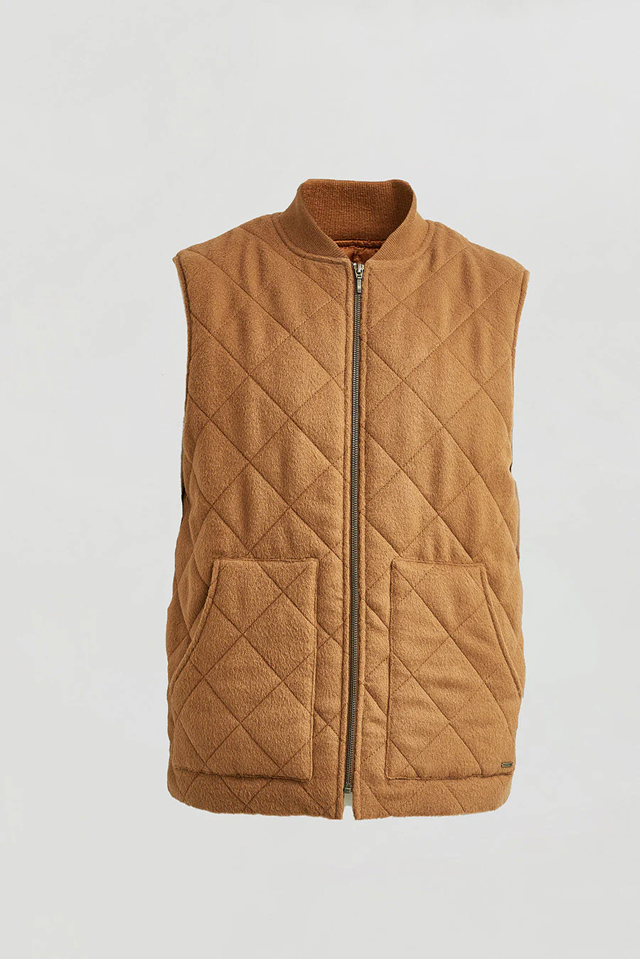 Wizard Vest Baby Alpaca Color Camel