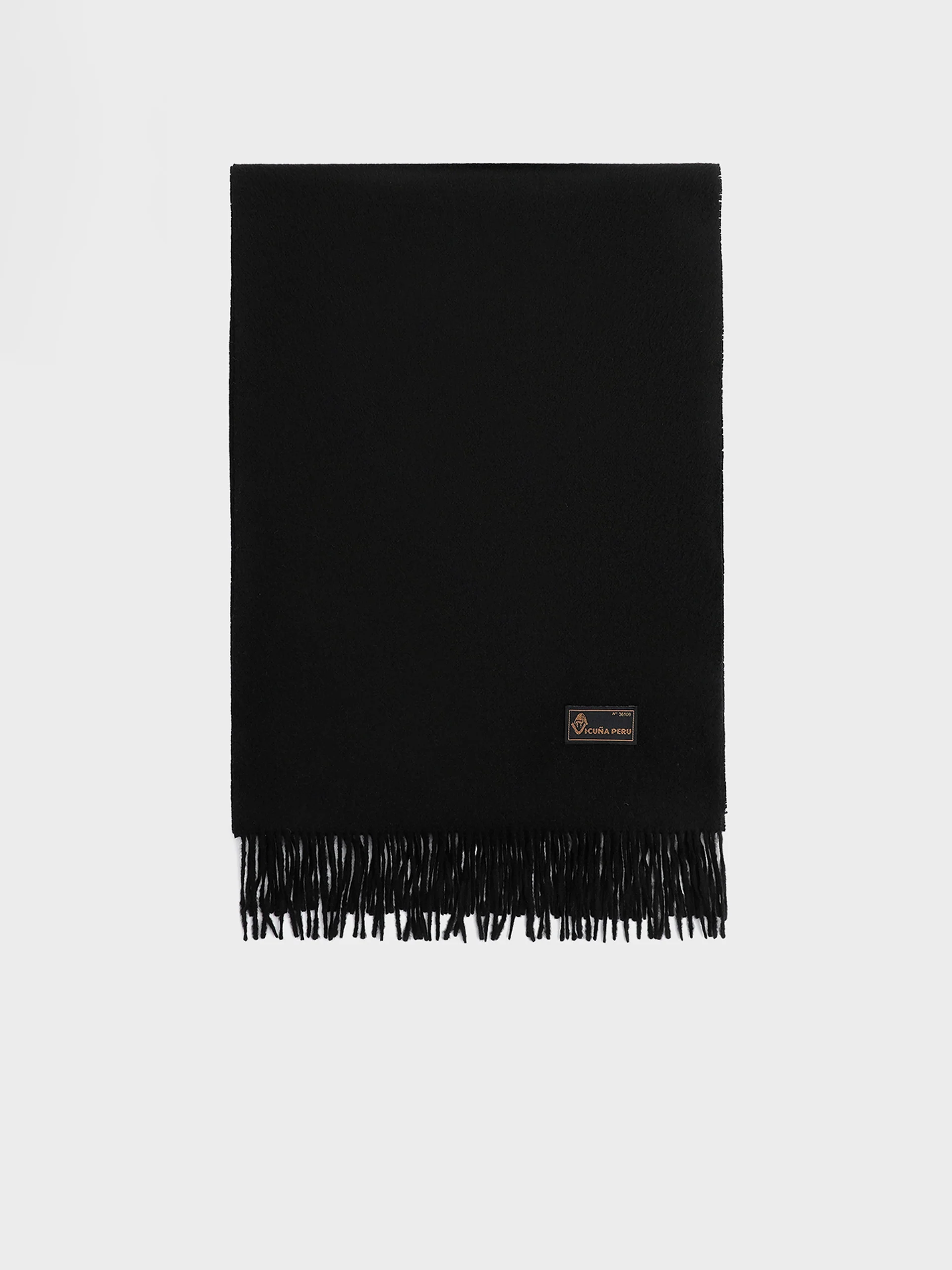 Basel Scarf Vicuña Color Black - Image 2
