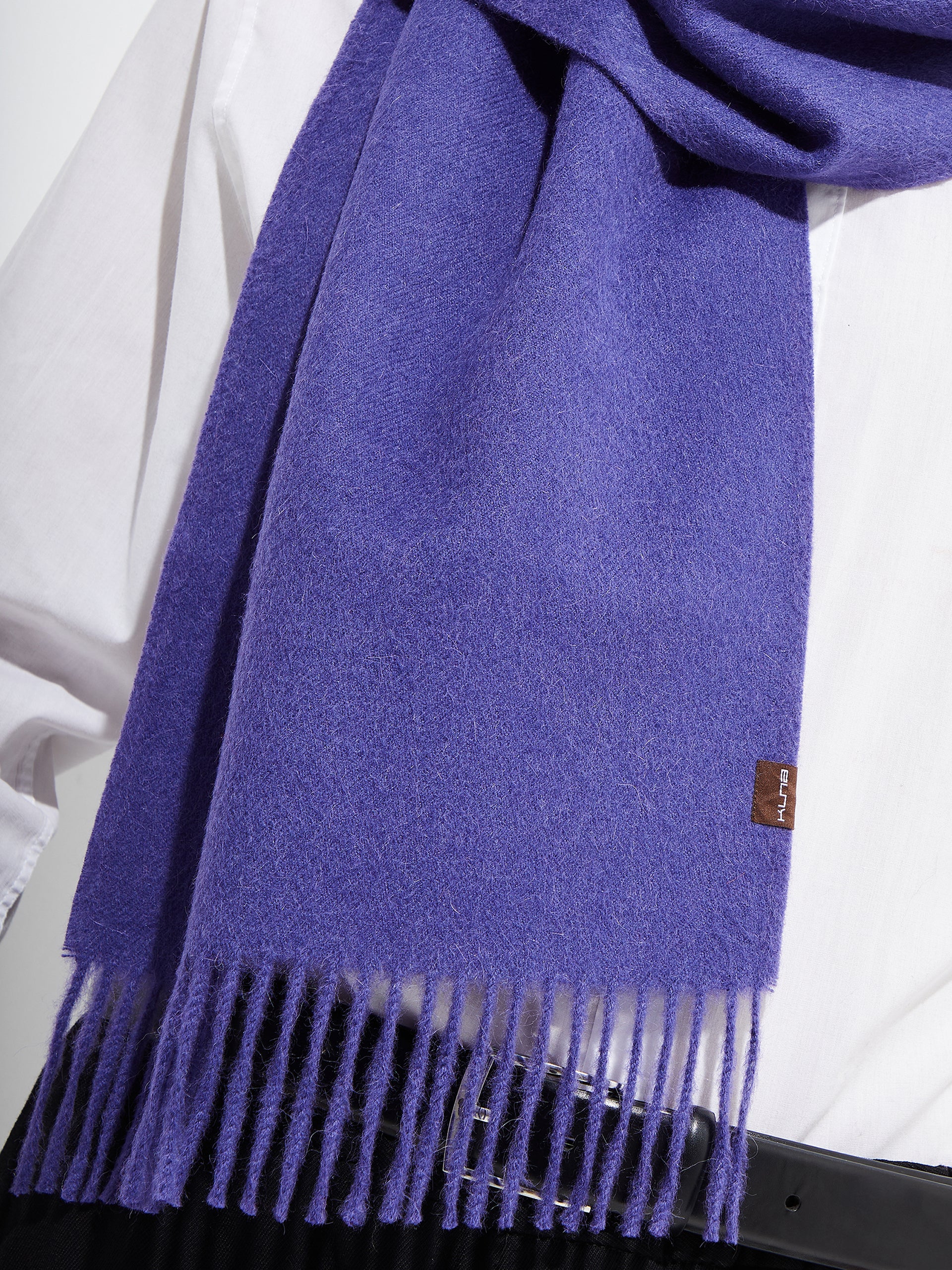 Jamas Scarf Royal Alpaca Color Morado - Image 5