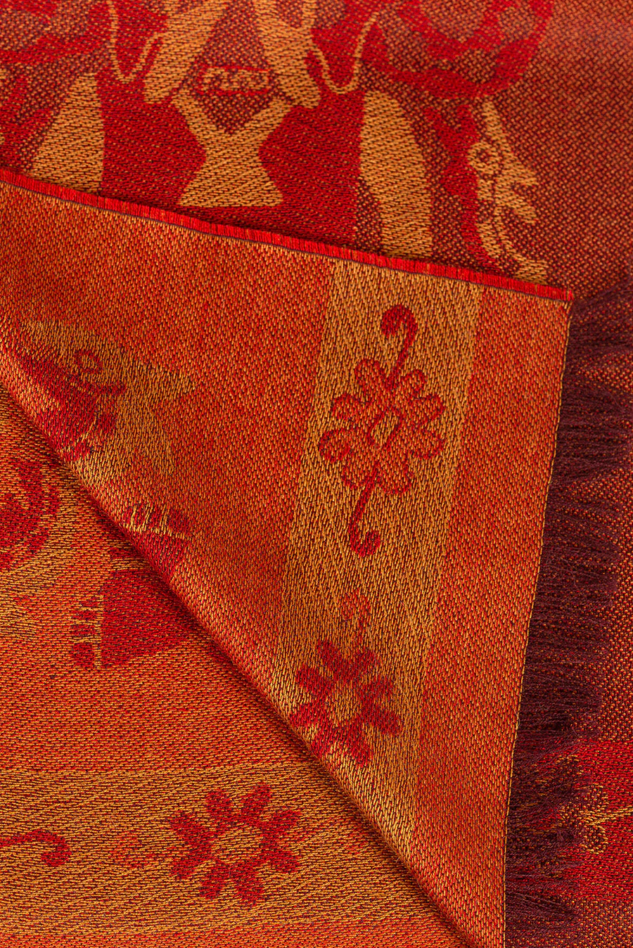 Nazca - 38 Scarf Baby Alpaca Color Guinda - Image 3
